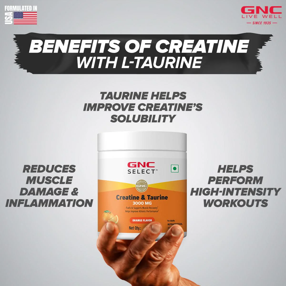 GNC Select Creatine & Taurine - Image 19