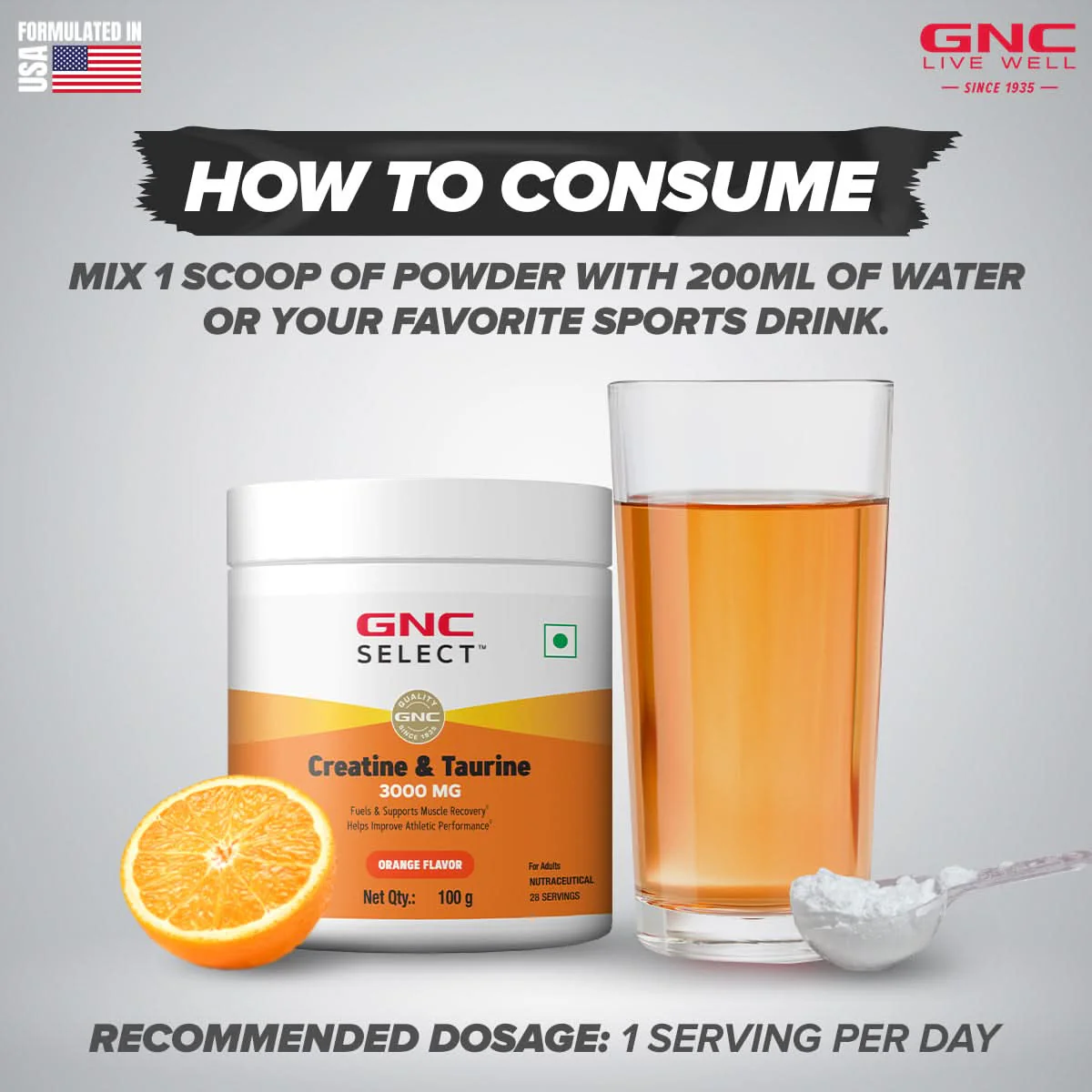 GNC Select Creatine & Taurine - Image 29