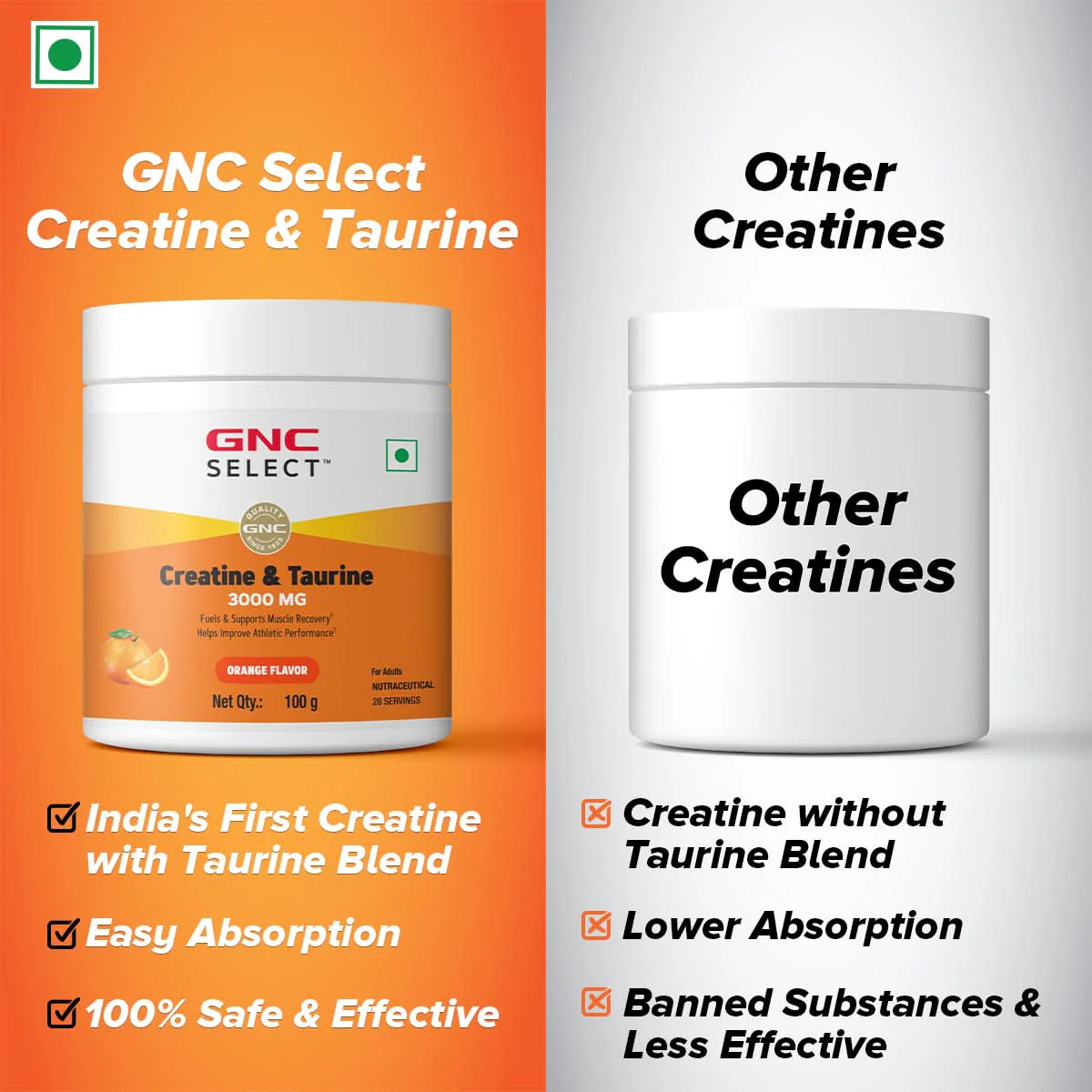 GNC Select Creatine & Taurine - Image 30