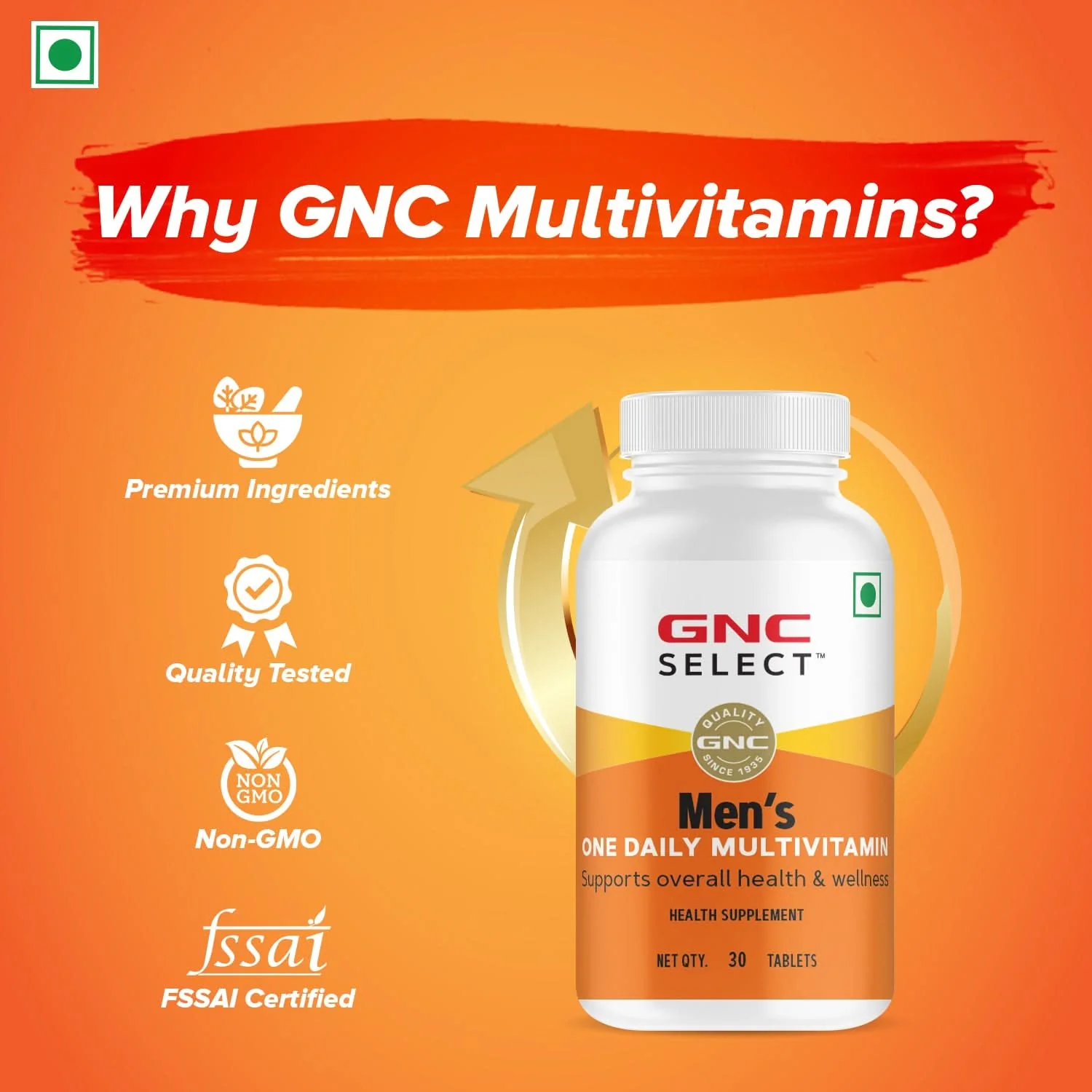 GNC Select Men's One Daily Multivitamin - Image 3