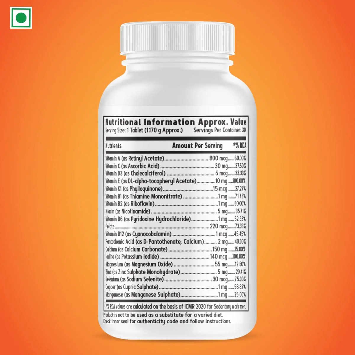 GNC Select One Daily Multivitamin - Image 7
