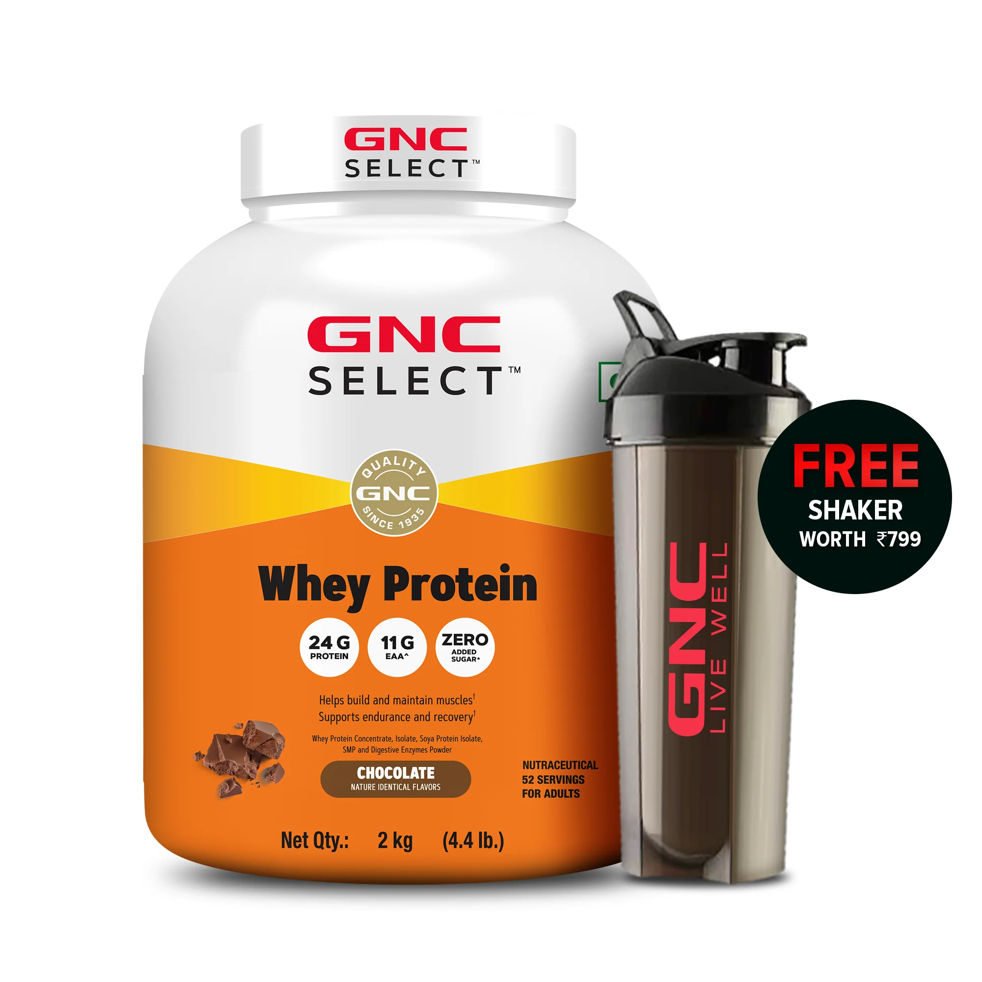 GNC Select Whey Protein - Image 2