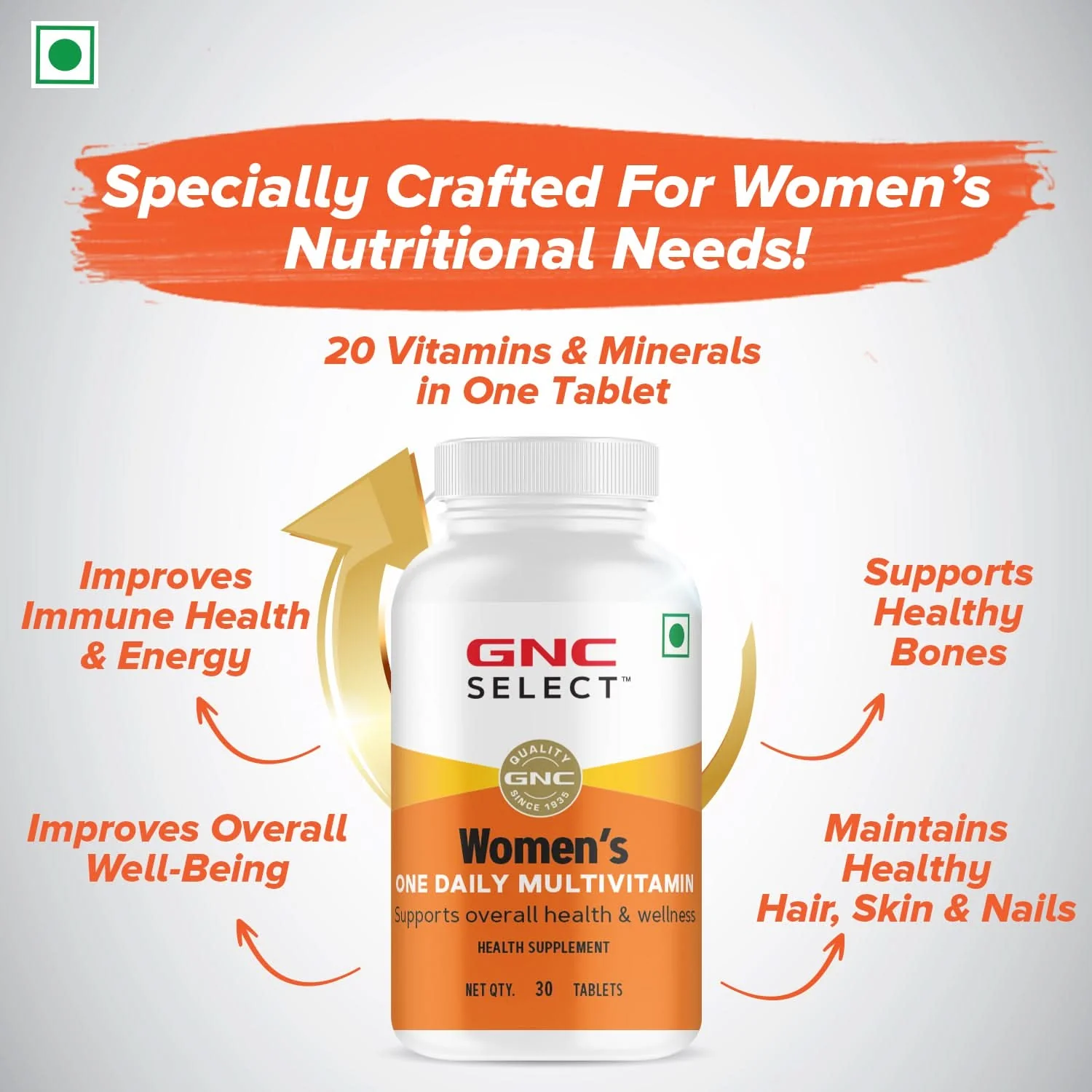 GNC Select Women's One Daily Multivitamin - Image 2
