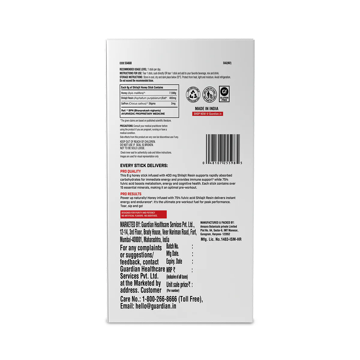 GNC shilajit Honey Stick 10 | 8g - Image 10