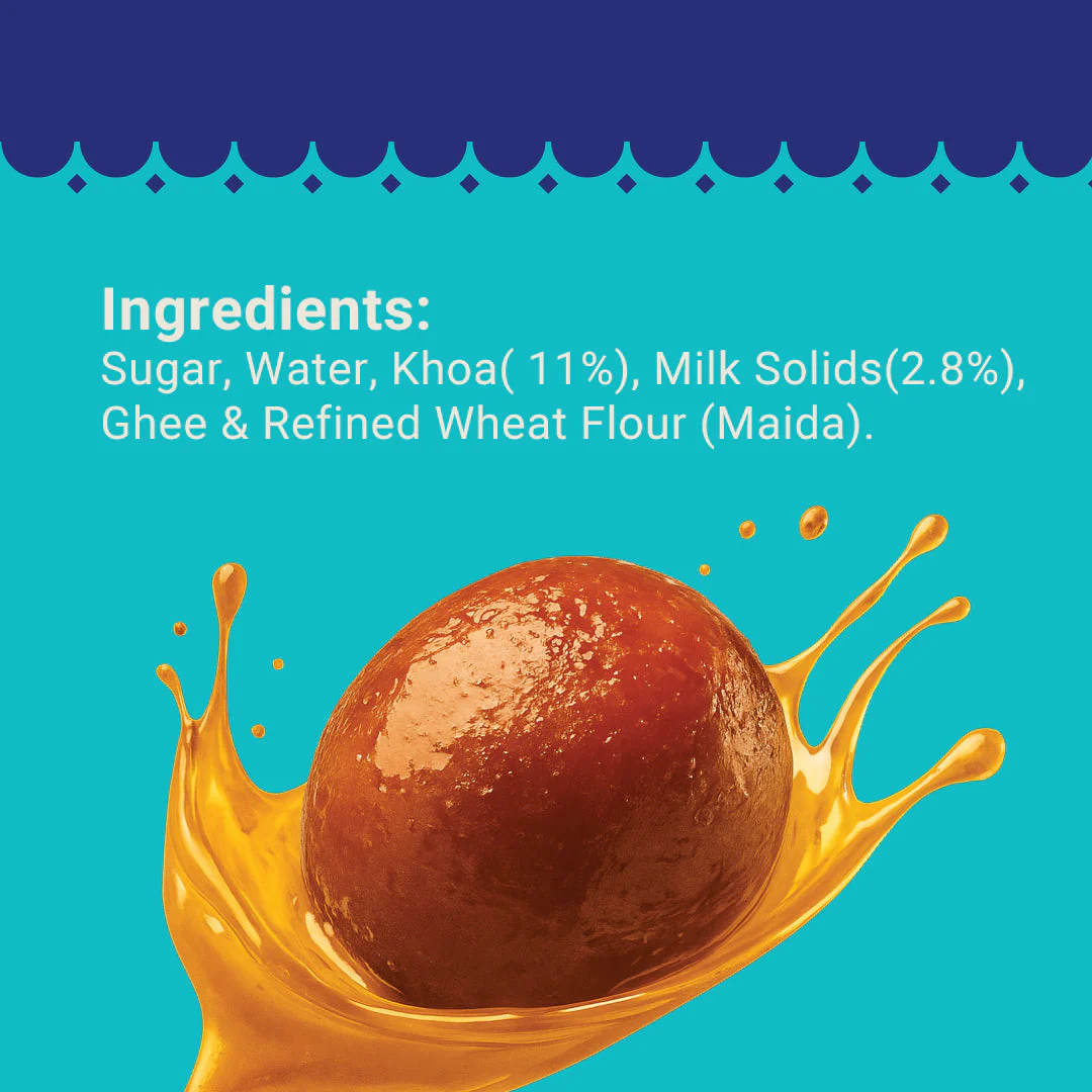 GO DESi - Gulab Jamun | Made with Pure Cow Ghee | Indian Sweets | Classic sweets | Sweets Gift Pack | 500 grams - Image 12