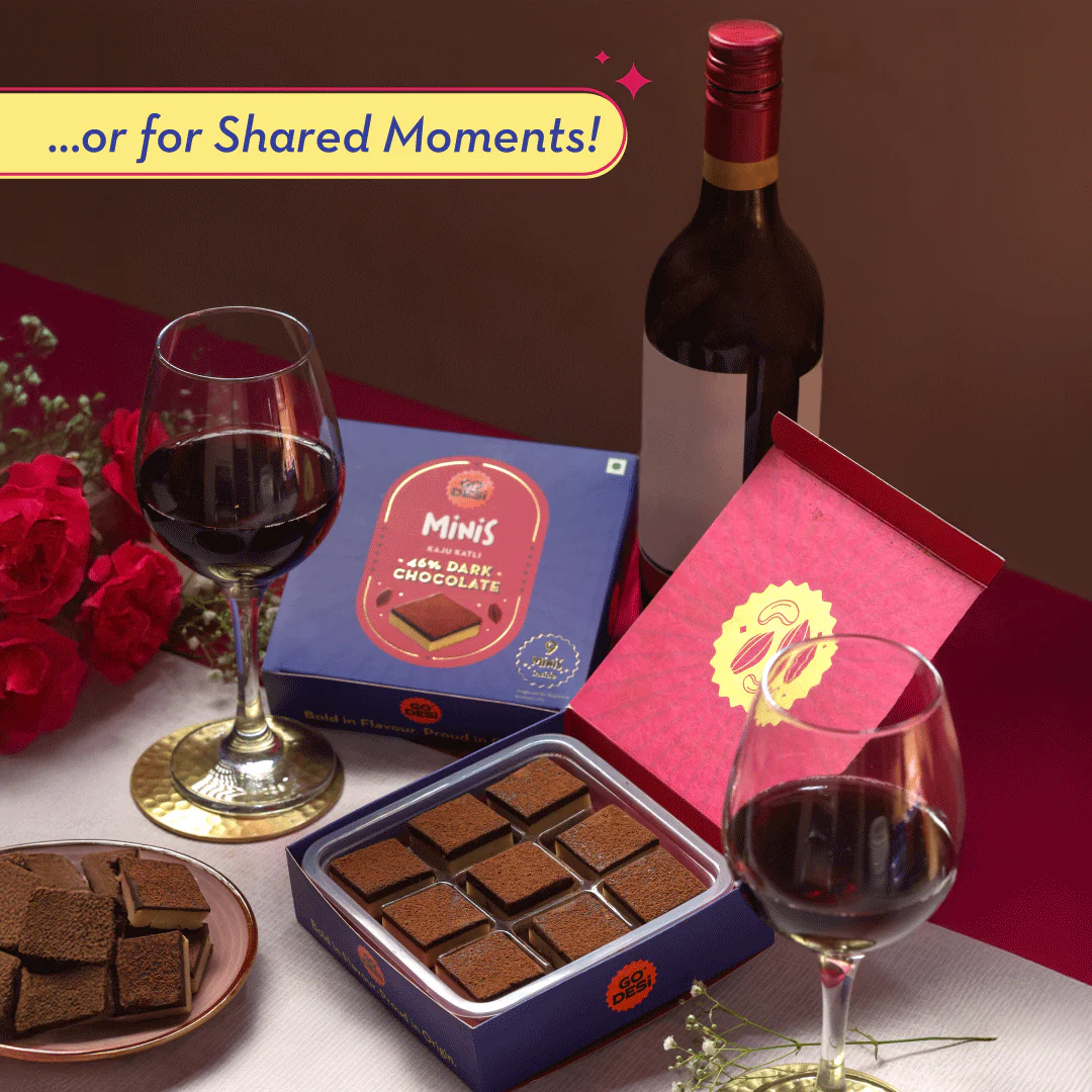 GO DESi Minis: Dark Choco Kaju Katli - Image 8
