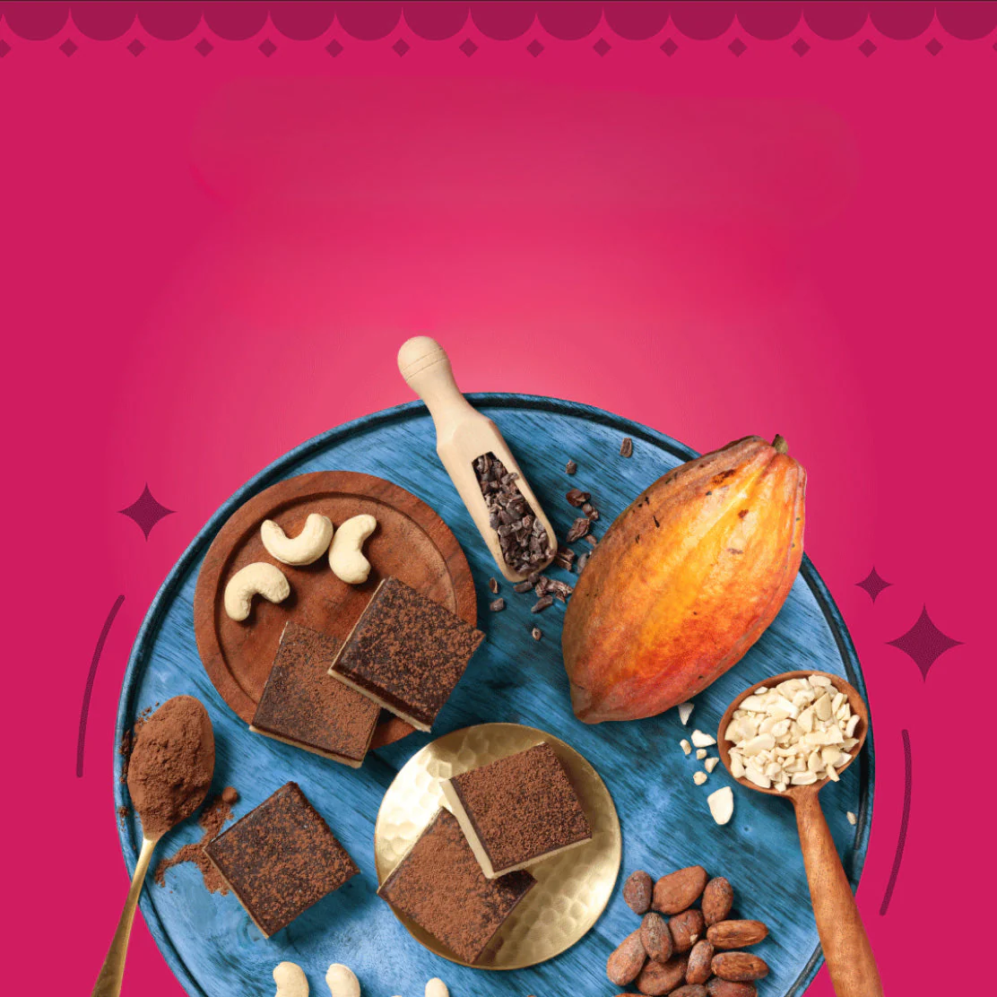 GO DESi Minis: Dark Choco Kaju Katli - Image 9