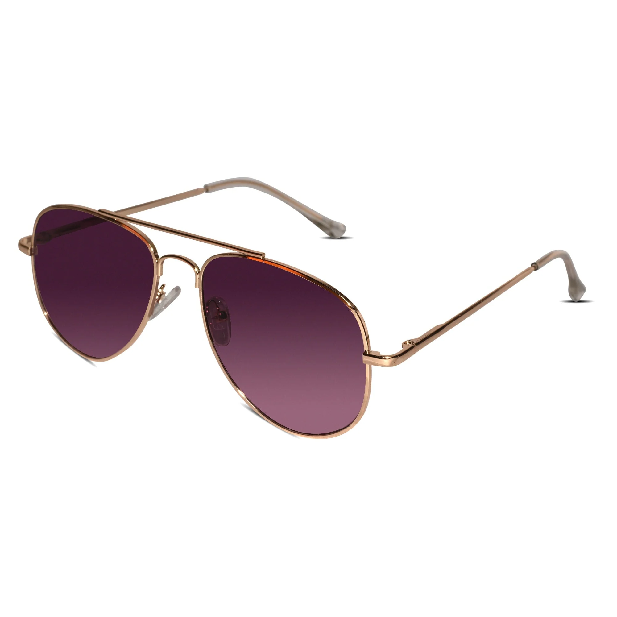 Gold Square Sunglasses For Kids