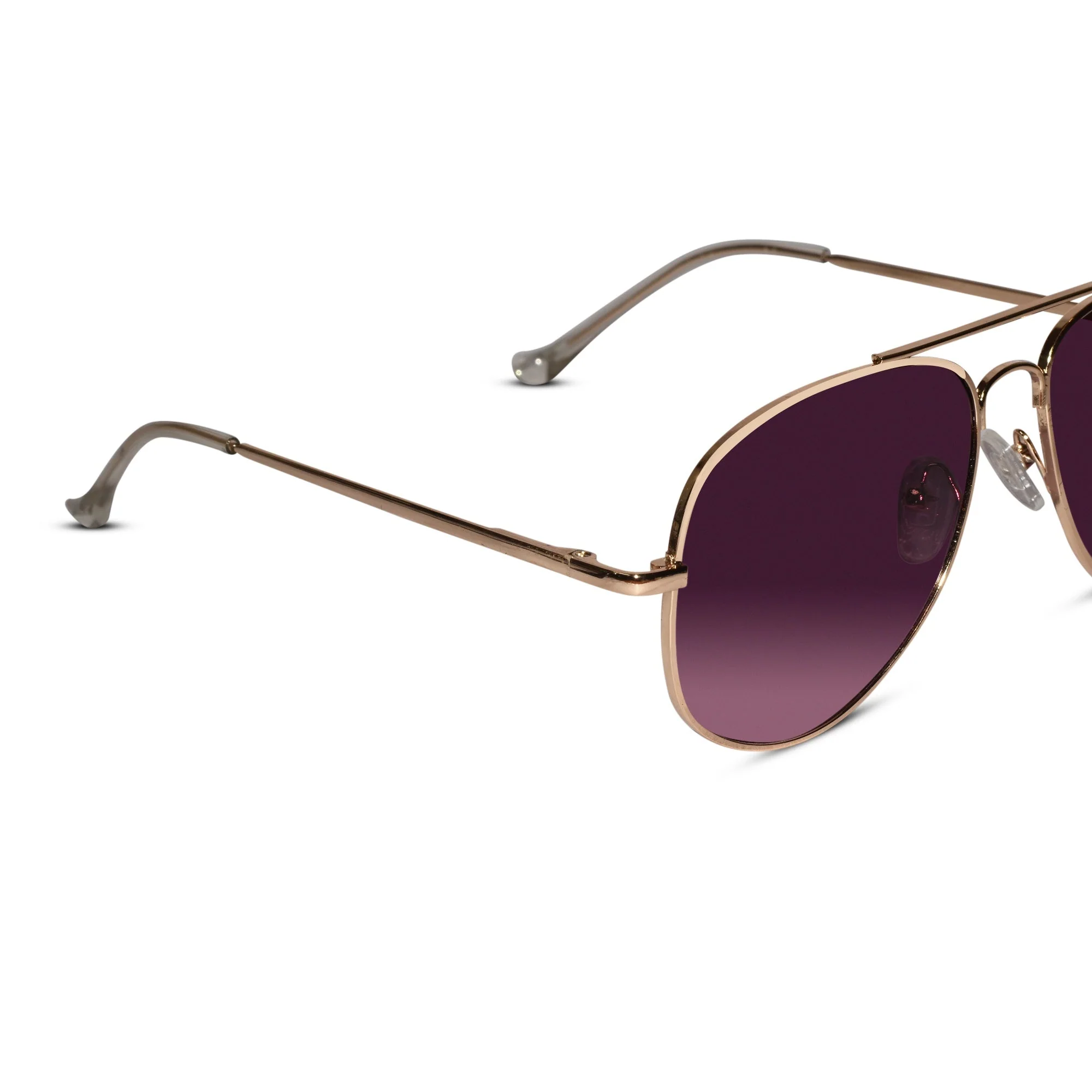 Gold Square Sunglasses For Kids - Image 3