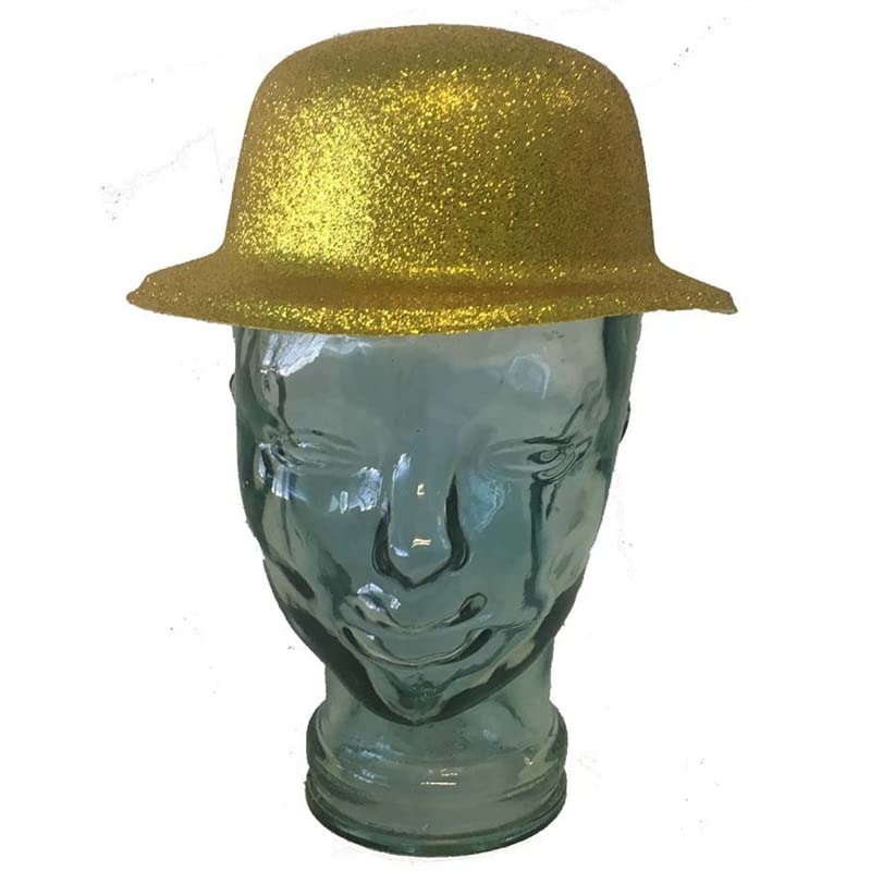 Golden Color Glitter Hat (Pack of 1) - Image 3
