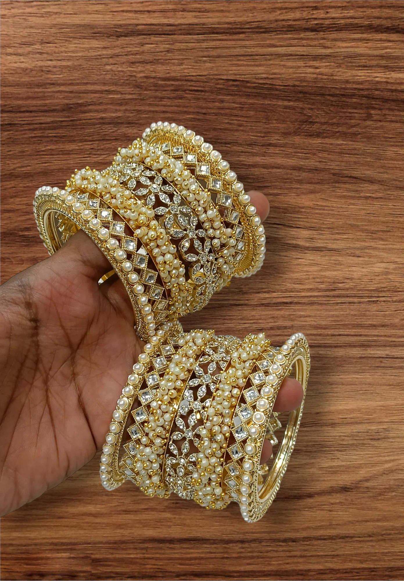 Golden kundan sets - Image 2