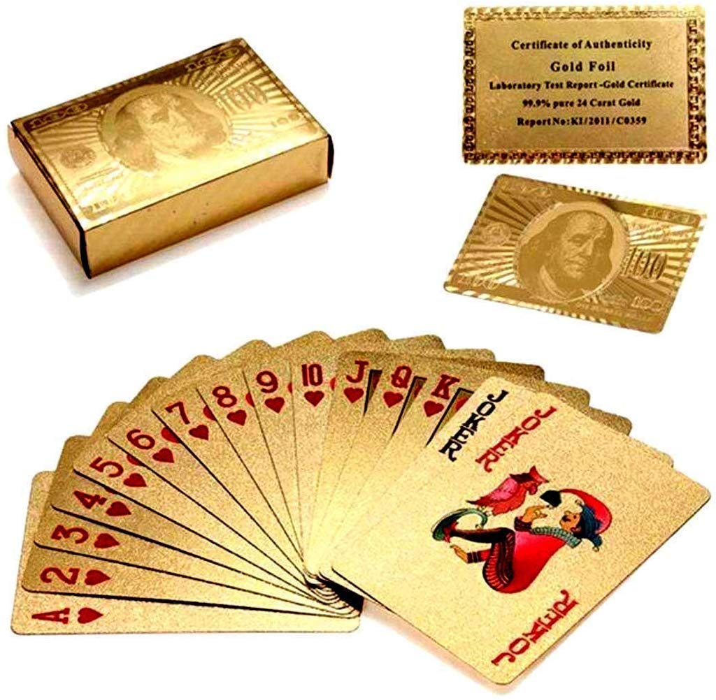 Golden Playing Cards - Image 3