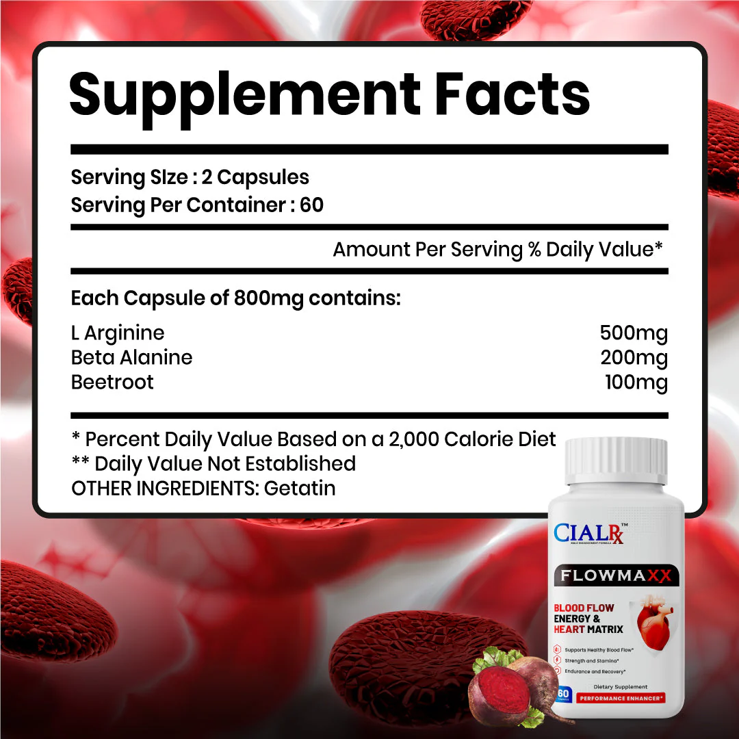 Goodveda Flowmaxx For Vascular Health, Blood Circulation & Healthy Erection - Image 3
