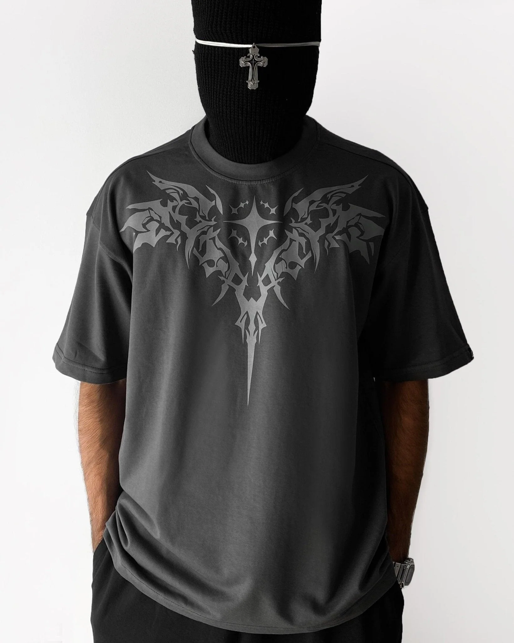 Gothic Angel / Streetwear / Oversized T-Shirt