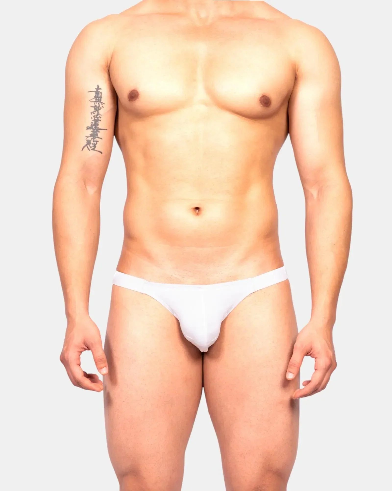 Grab Elastic Brief /White - Image 9