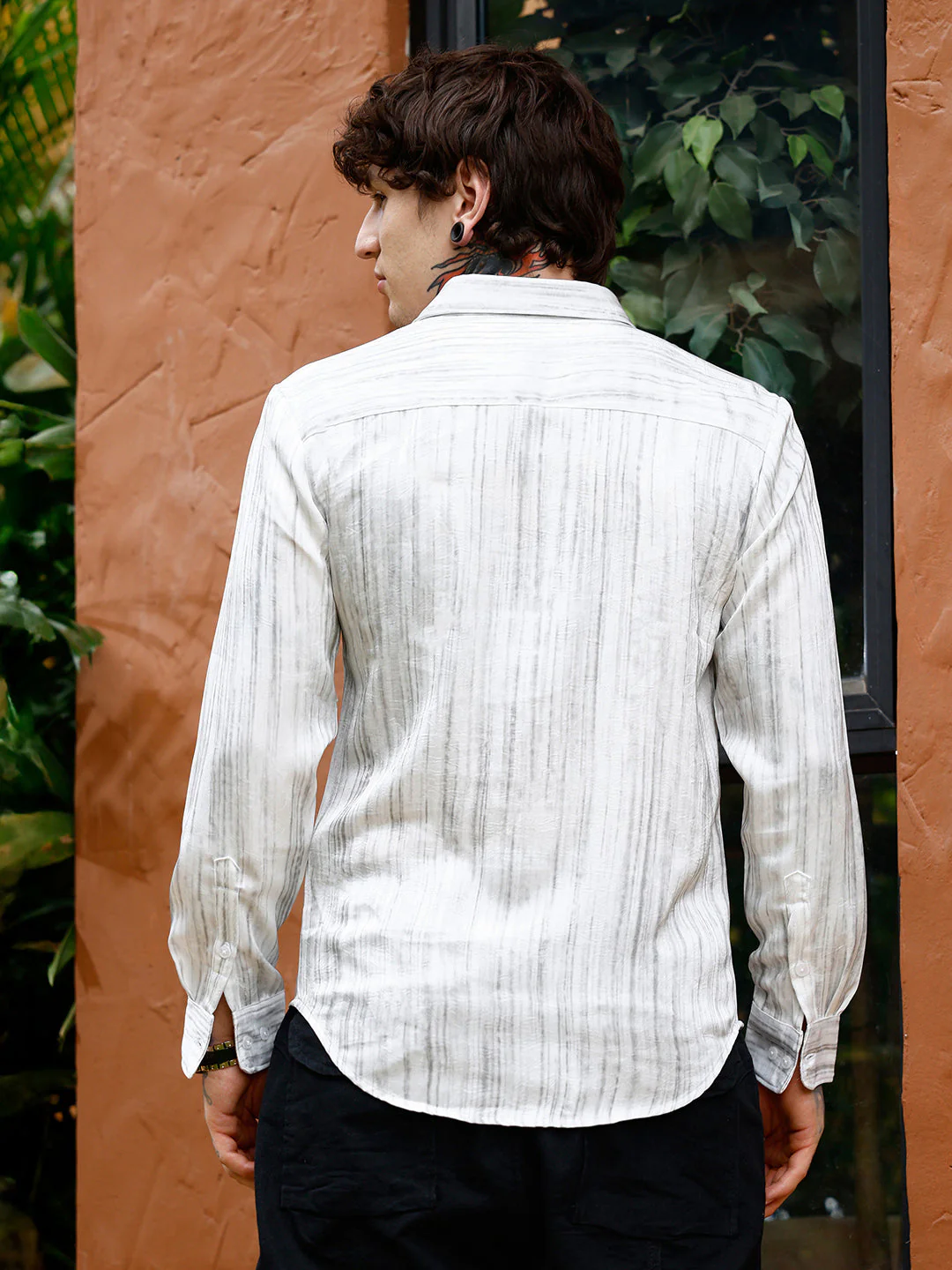 Grazed-Textured Shirt - Image 4