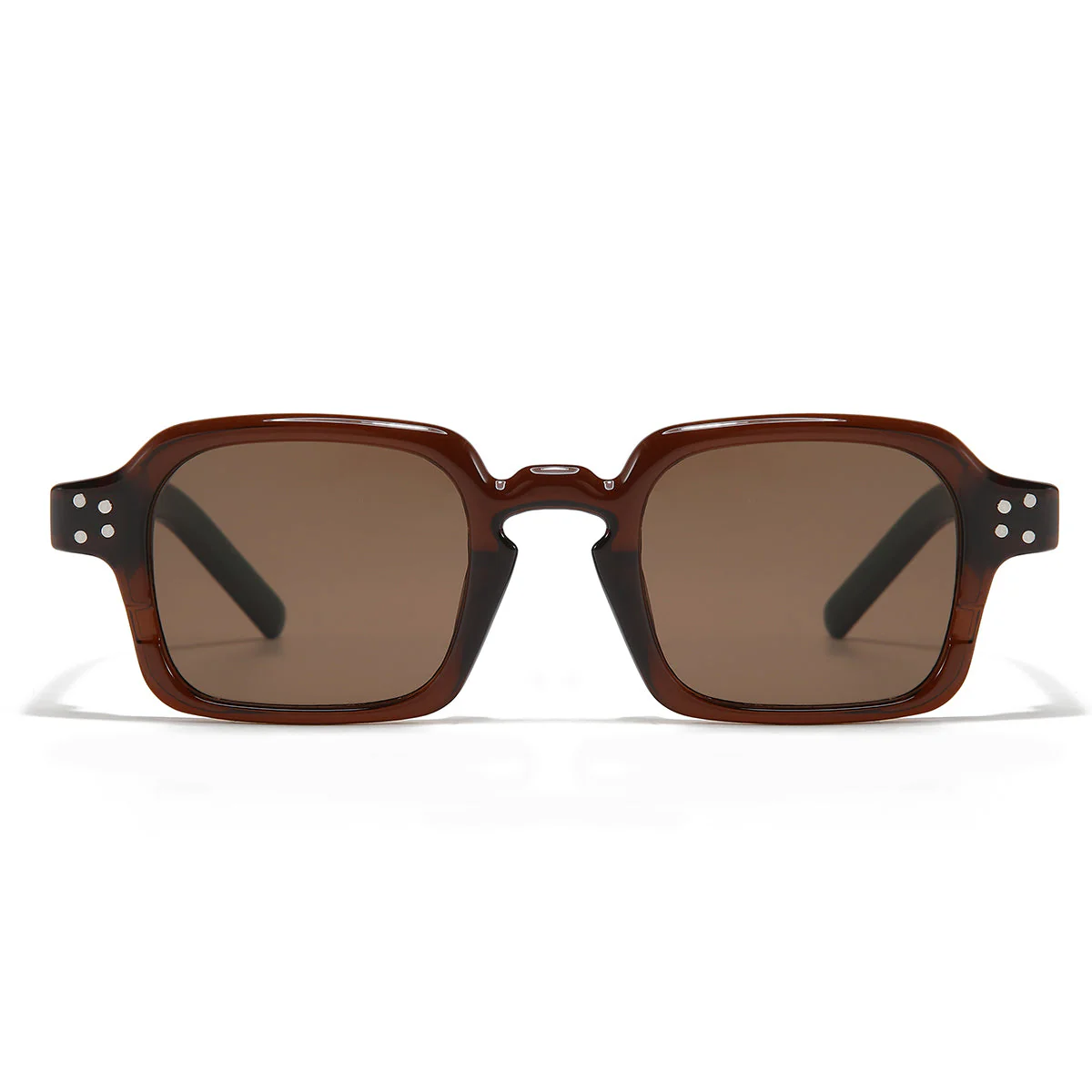Green Brown SZ 2005 Square Sunglasses - Image 6