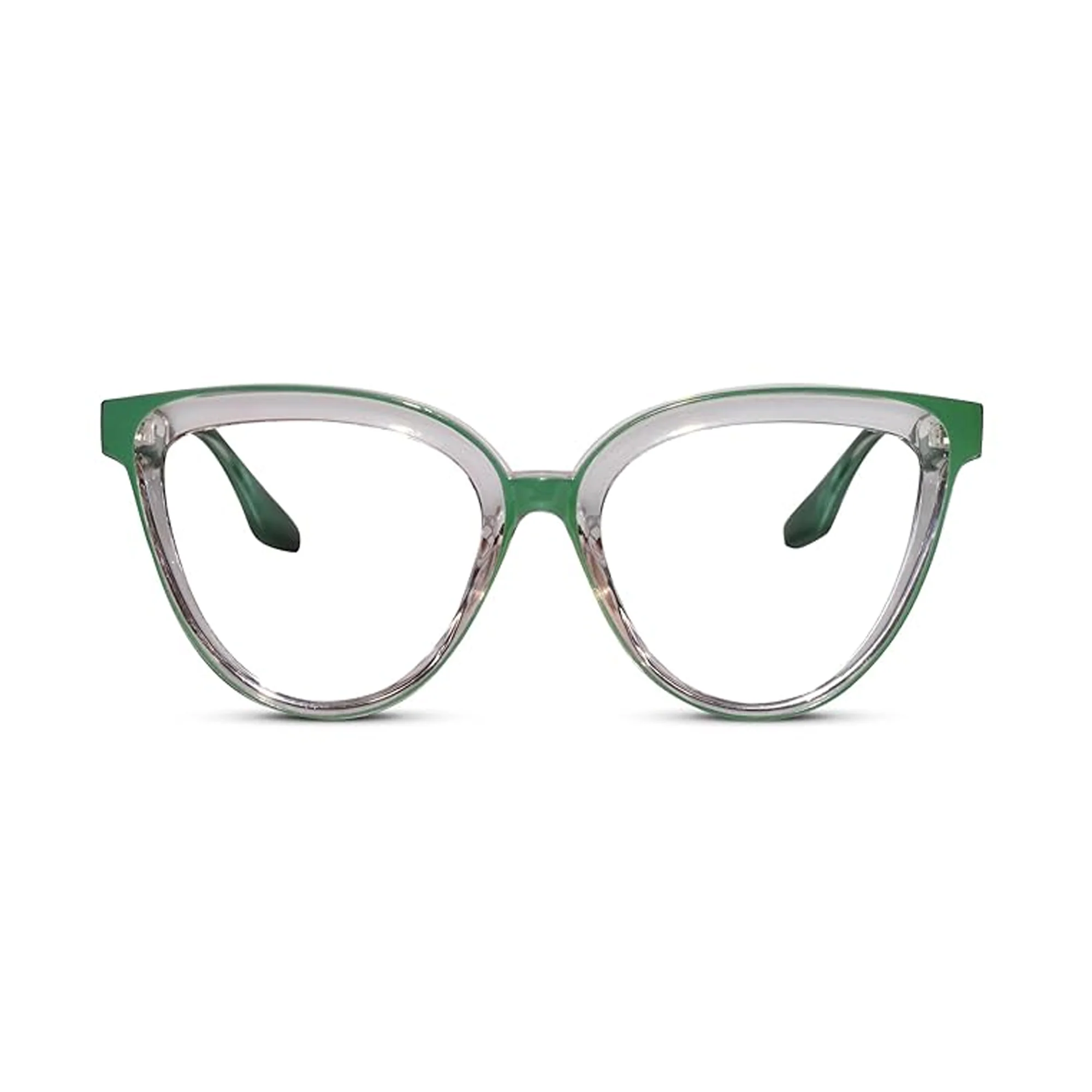 Green Cat eye Computer Glasses For Women - Image 2