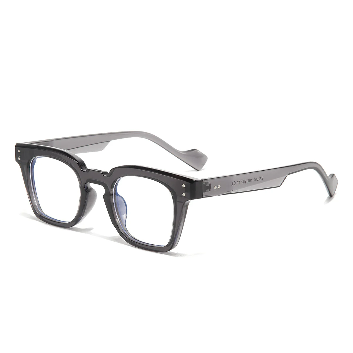 Grey Clear SZ 2001 Square Sunglasses - Image 5