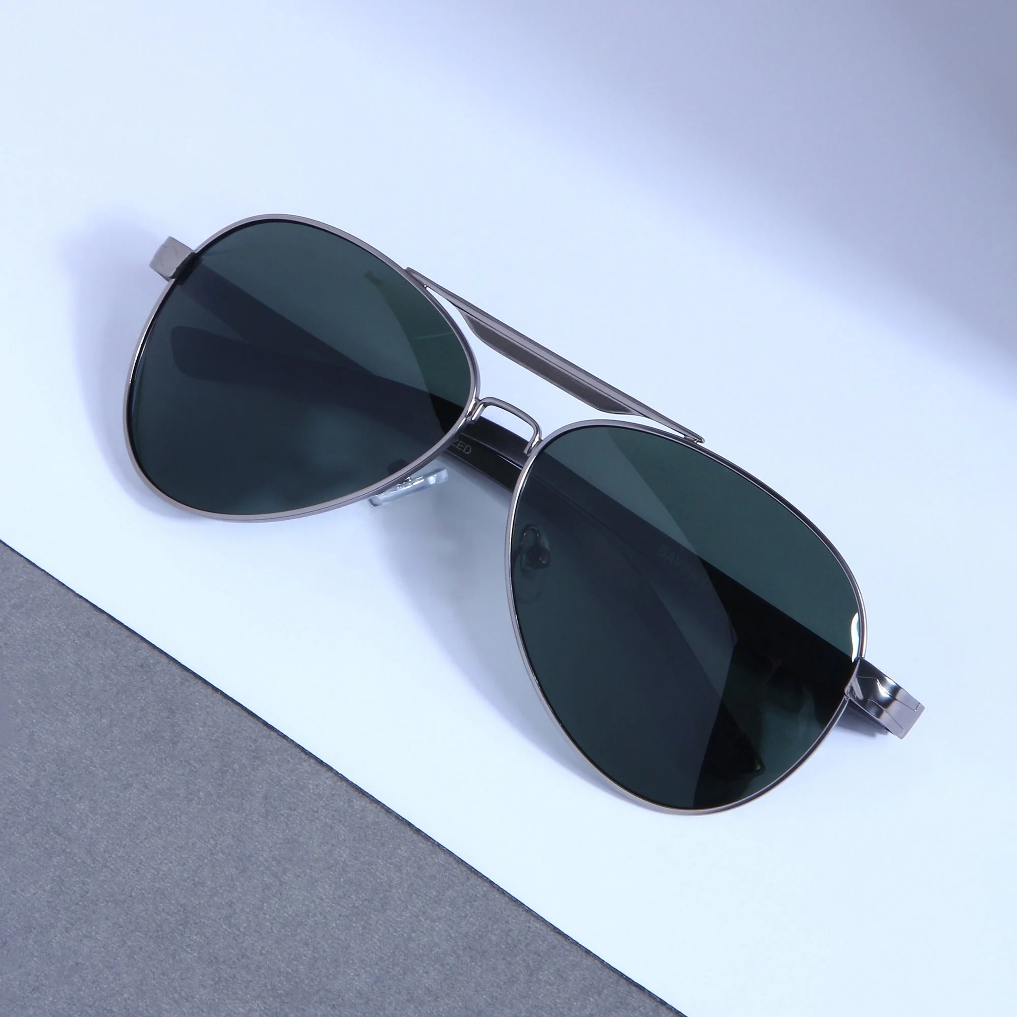 Grey Green BS80508 Aviator Sunglasses - Image 5