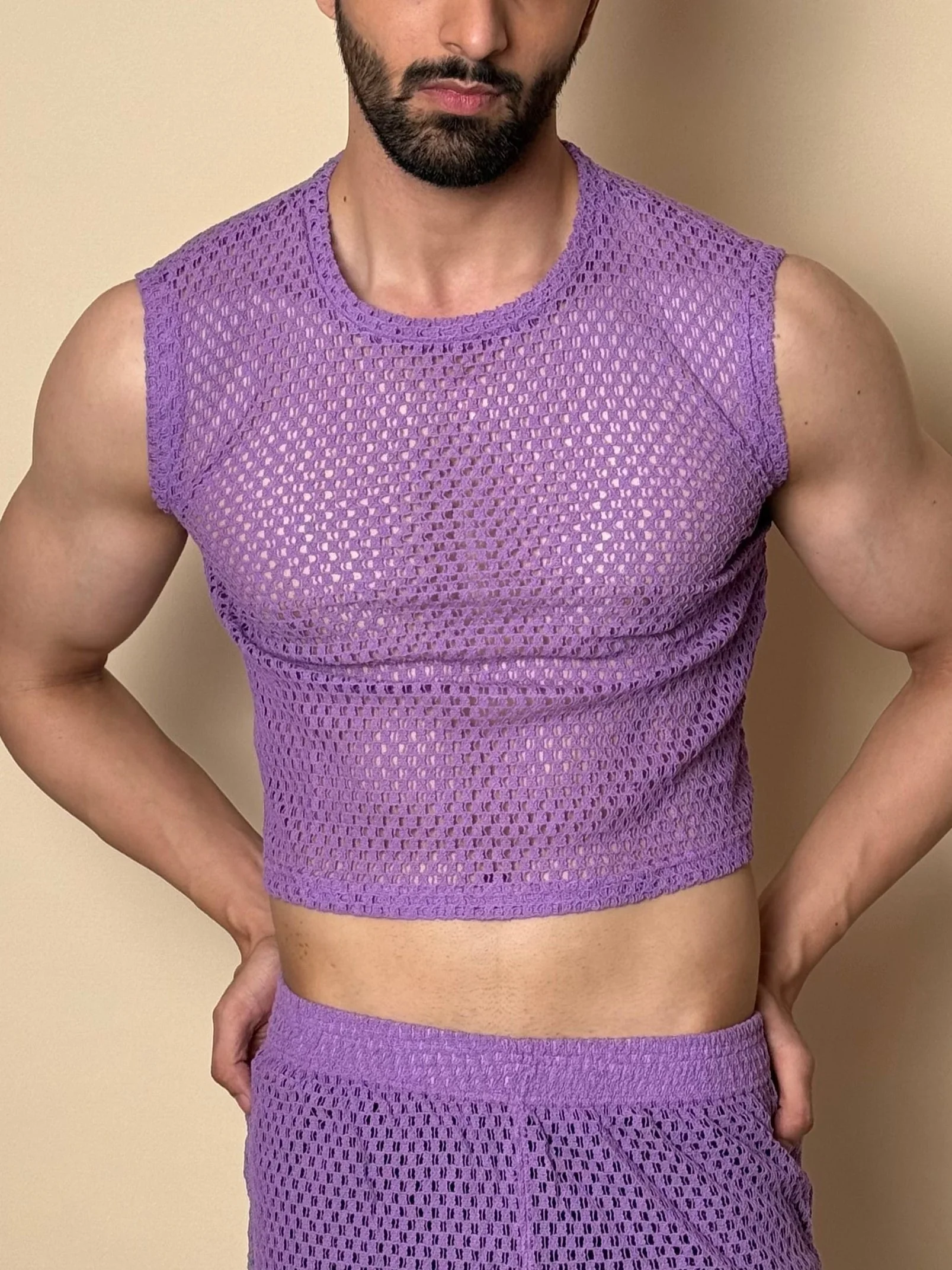 GridLoom Tank /Lavender - Image 9