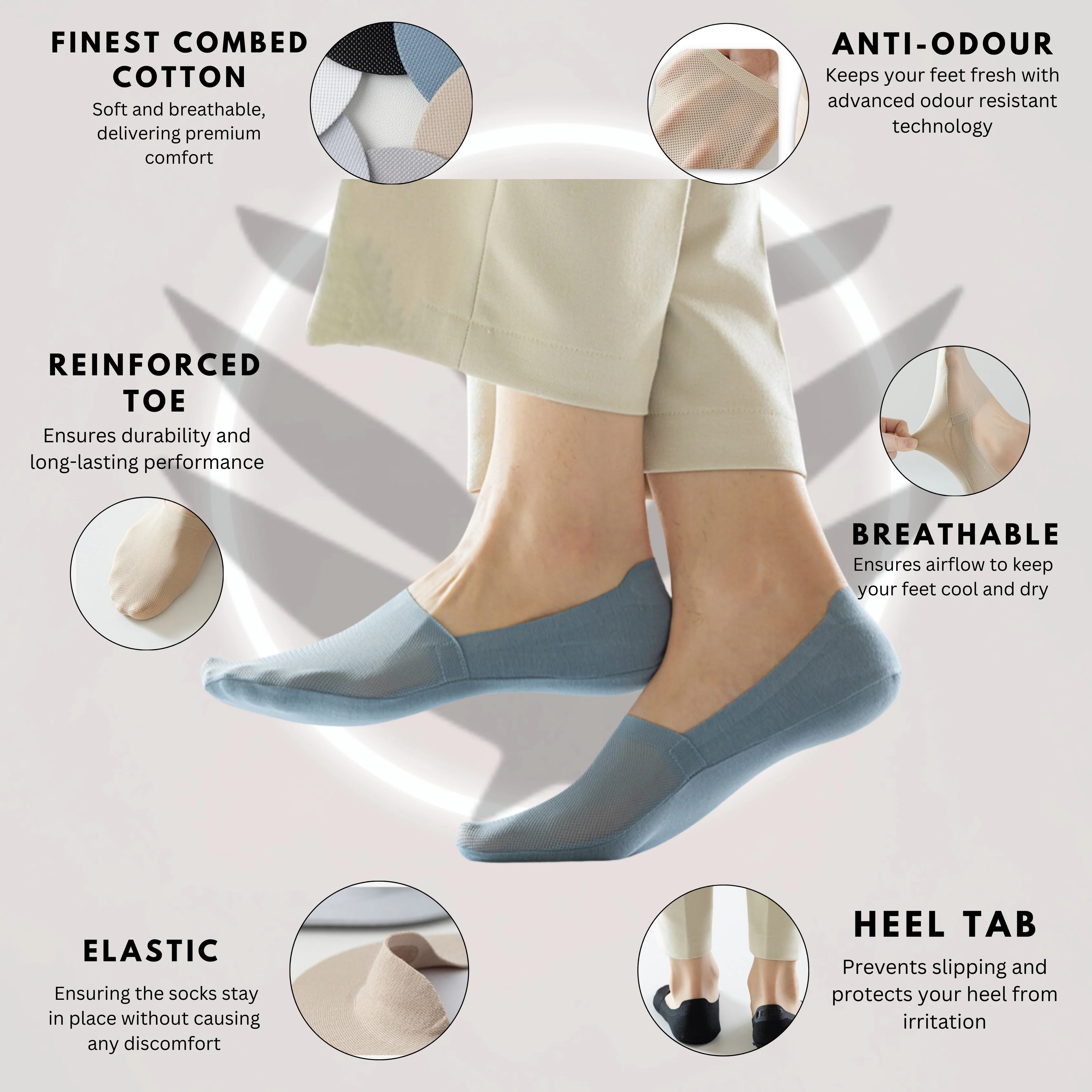GRIP-FLEX EDITION (Pack of 5-Pairs) - Image 18