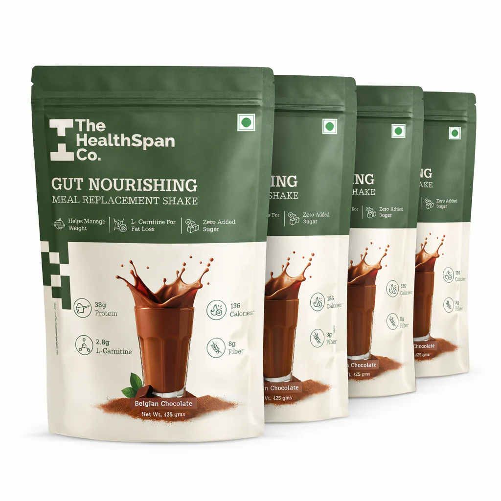 Gut Healthy Meal Replacement For Women & Men| High Protein Slim Shake 425gm - Image 191