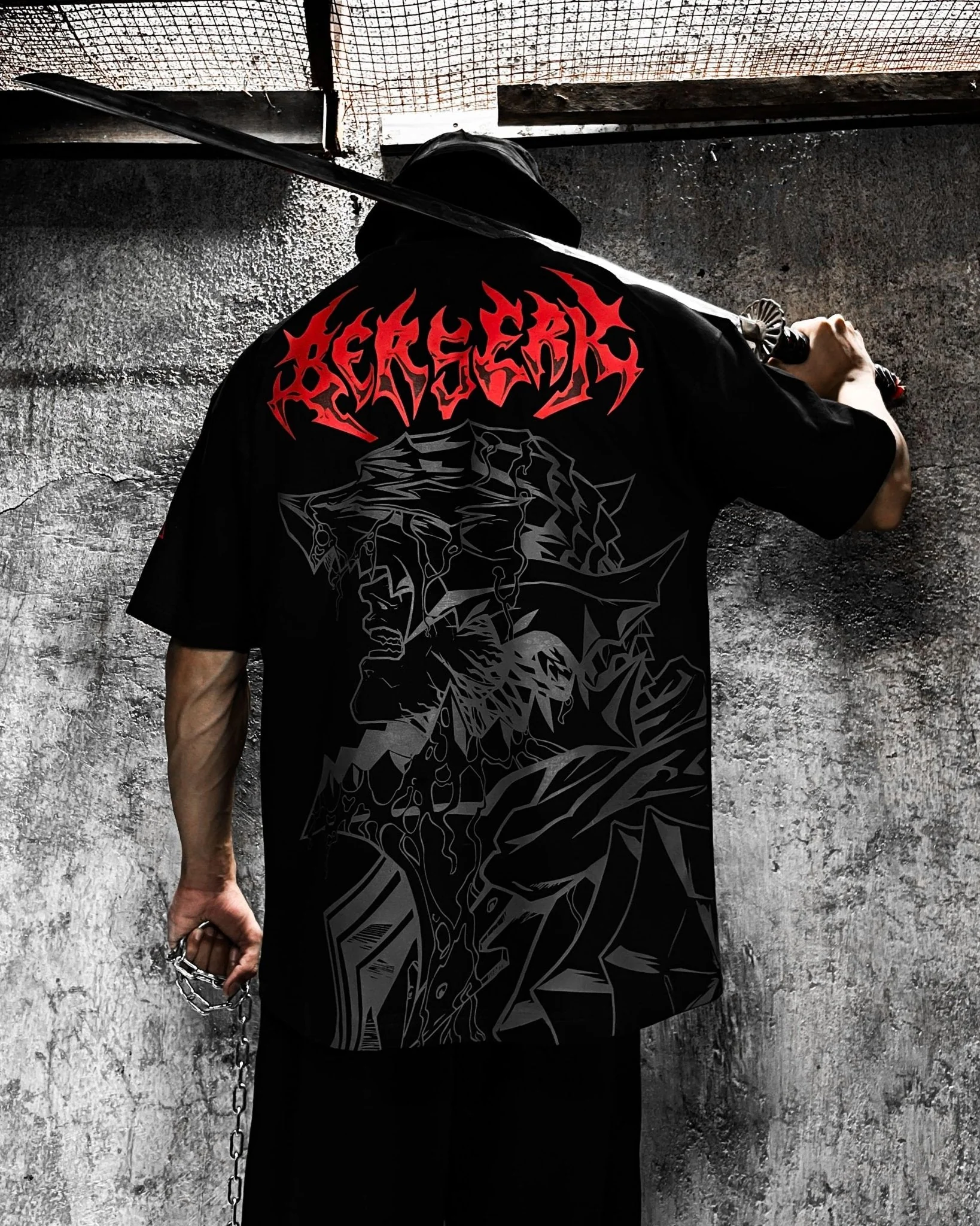 Guts / Berserk / Oversized T-Shirt