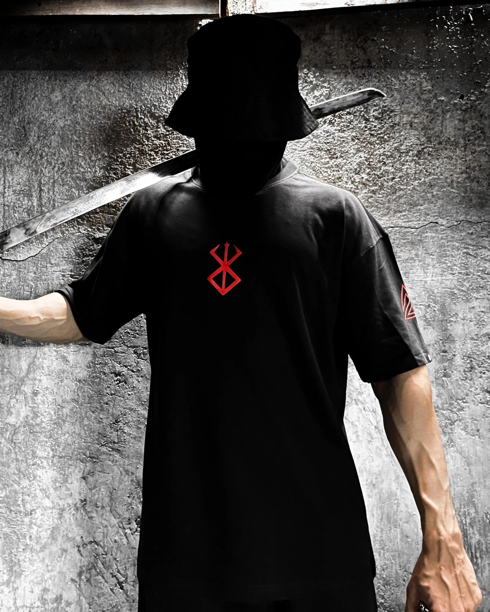 Guts / Berserk / Oversized T-Shirt - Image 2