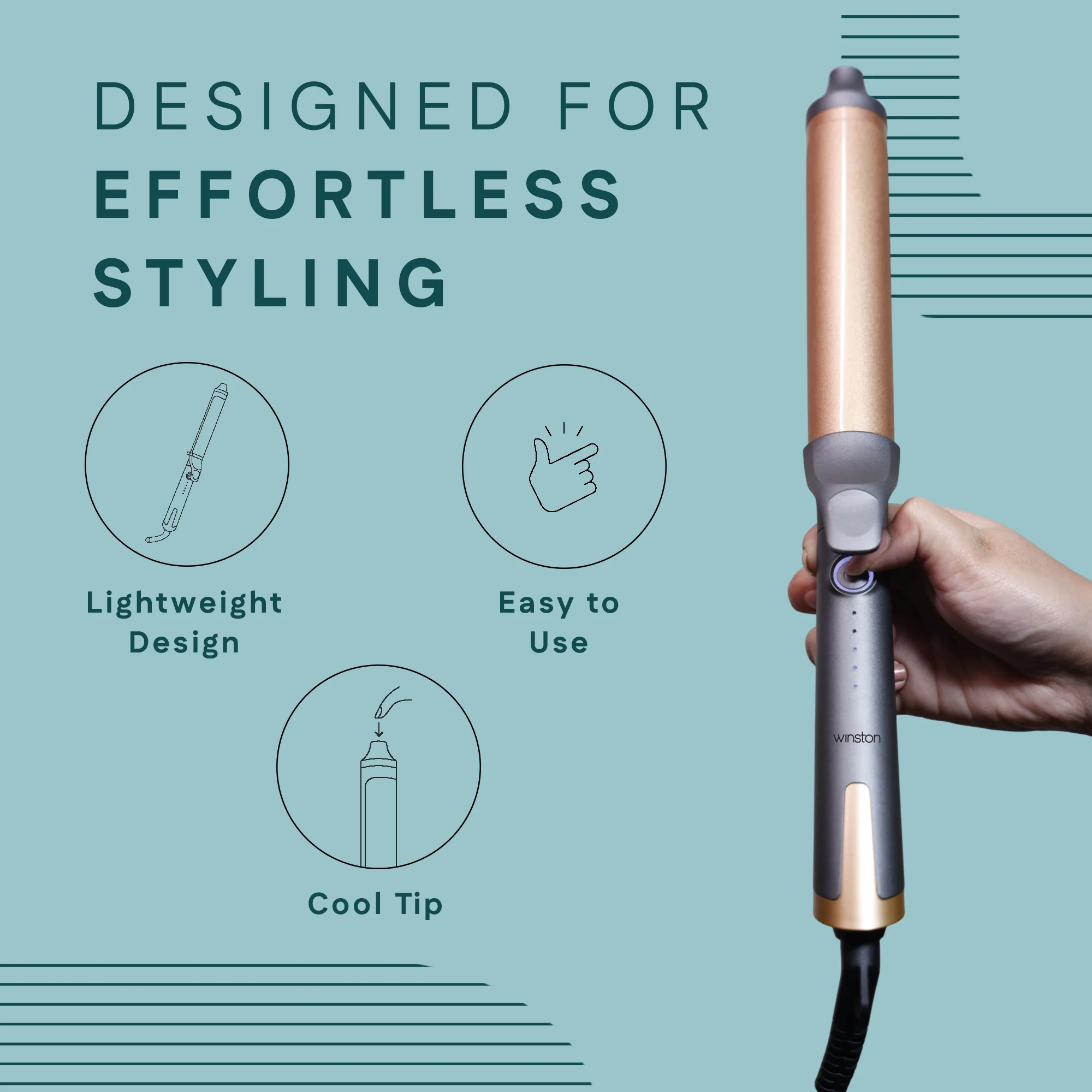 Hair Curling Tong - Image 4