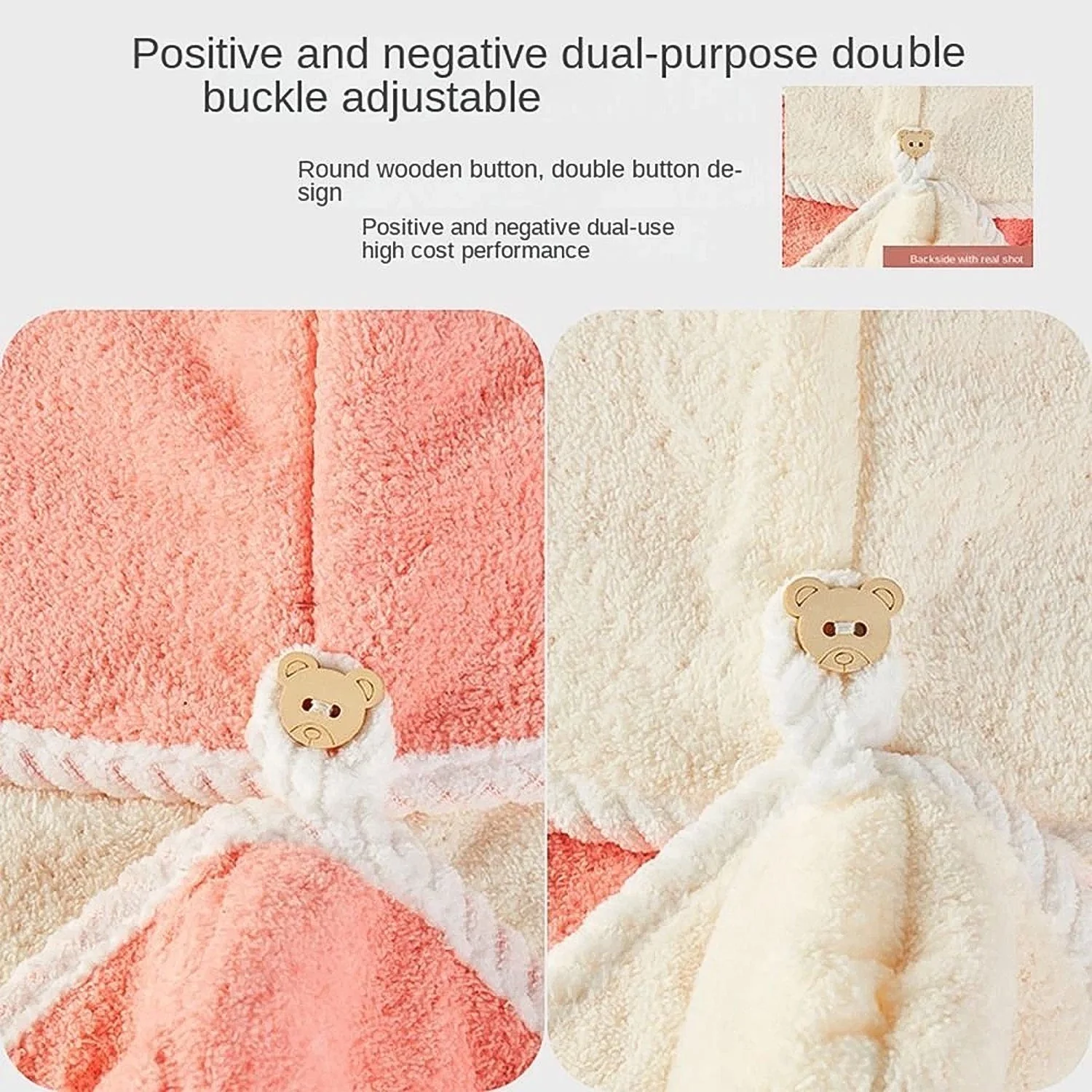 Hair Drying Magic Hair Cap Towel Wrap for Women Bath Towels (1 pc), Hair accessories - Image 7