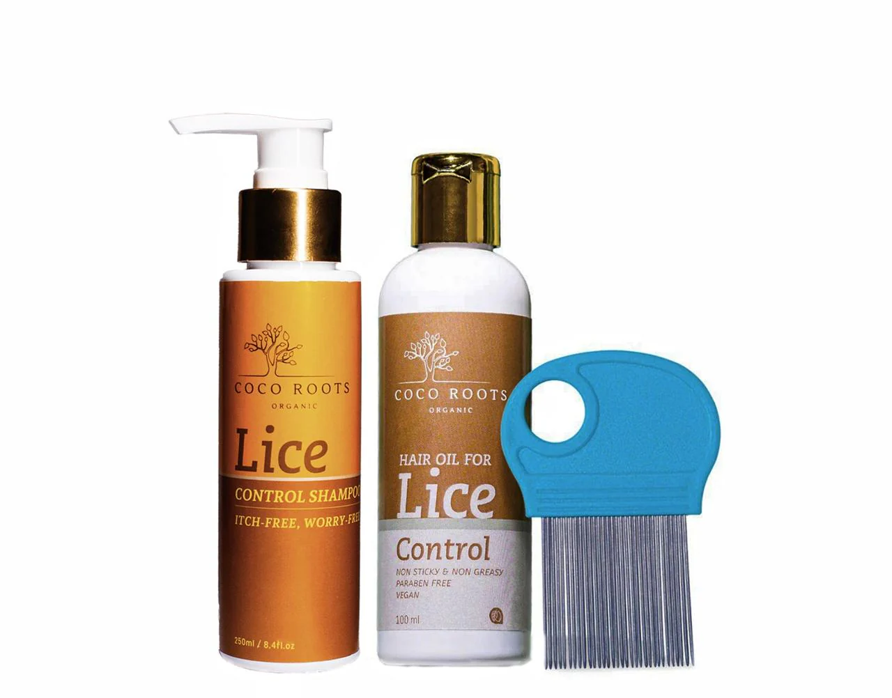 Hair oil for lice control +lice comb +Lice control shampoo - Image 8