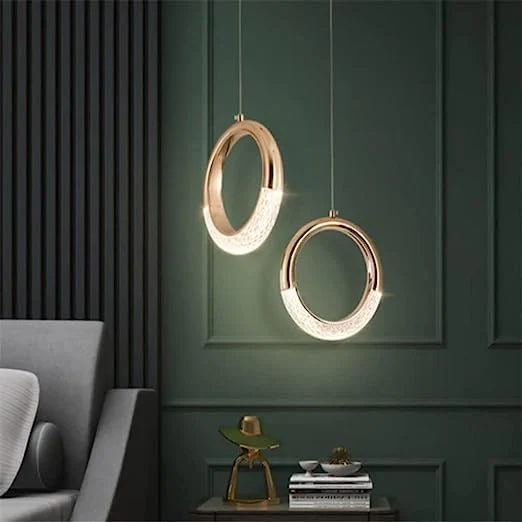 Half Moon Hanging Pendent Light Suitable for Living Room - Image 6