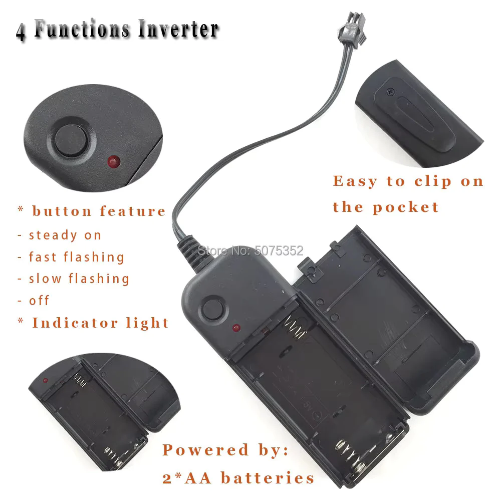 Halloween LED Party Mask Luminous for Devil Mask 1PC - Image 4