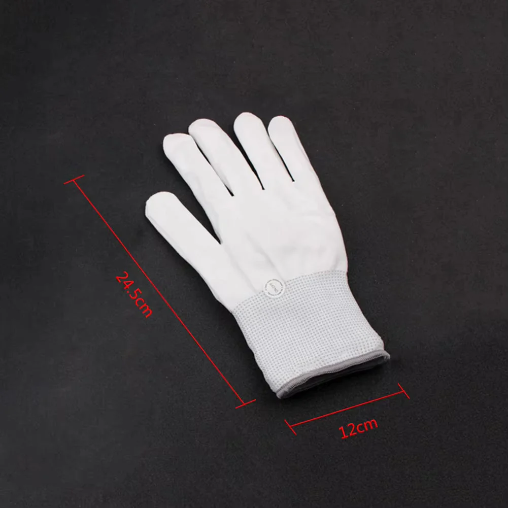 Halloween Party LED Gloves Luminous Flashing Color Changing Gloves 1pair - Image 2