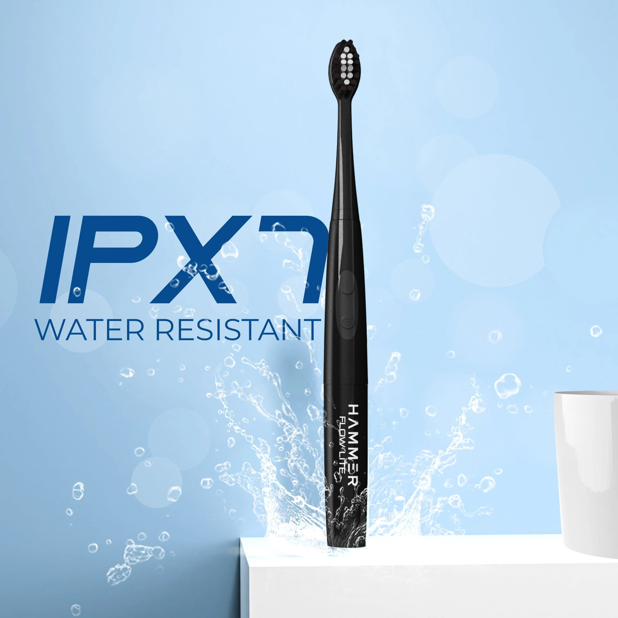 Hammer Flow Lite Electric Toothbrush with 120 Days Battery Backup - Image 5