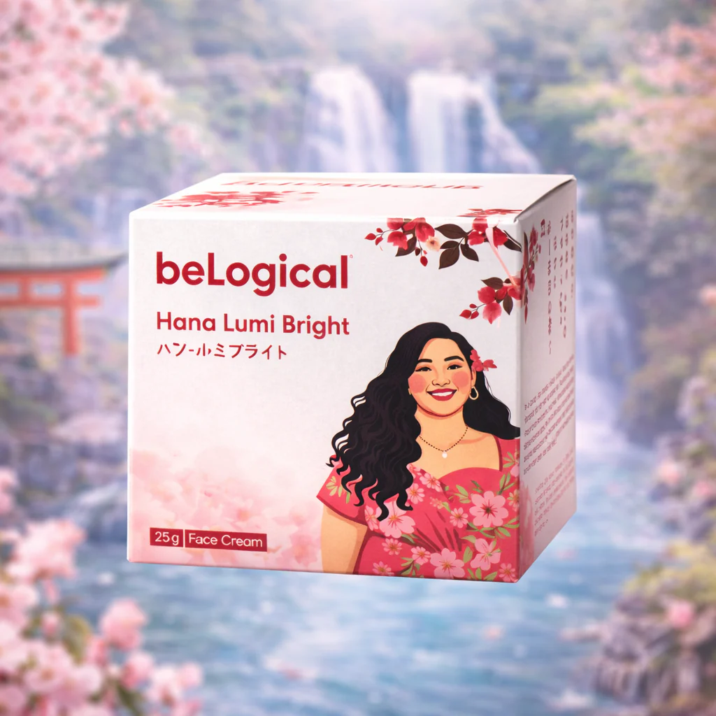 Hana Lumi Bright | Instant Brightening Face Cream with Japanese Botanicals – 25g - Image 3