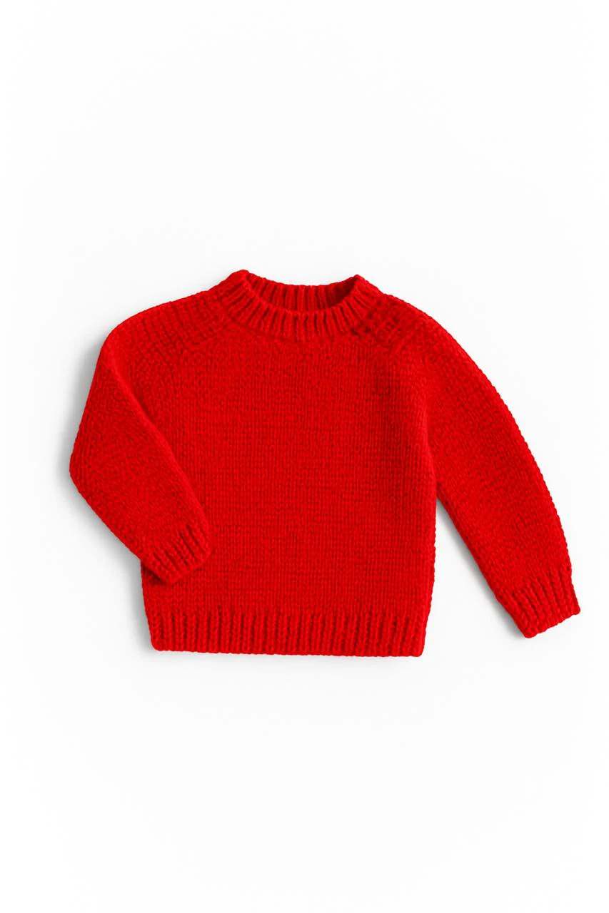 Handmade Crochet Sweater for Kids - Image 3