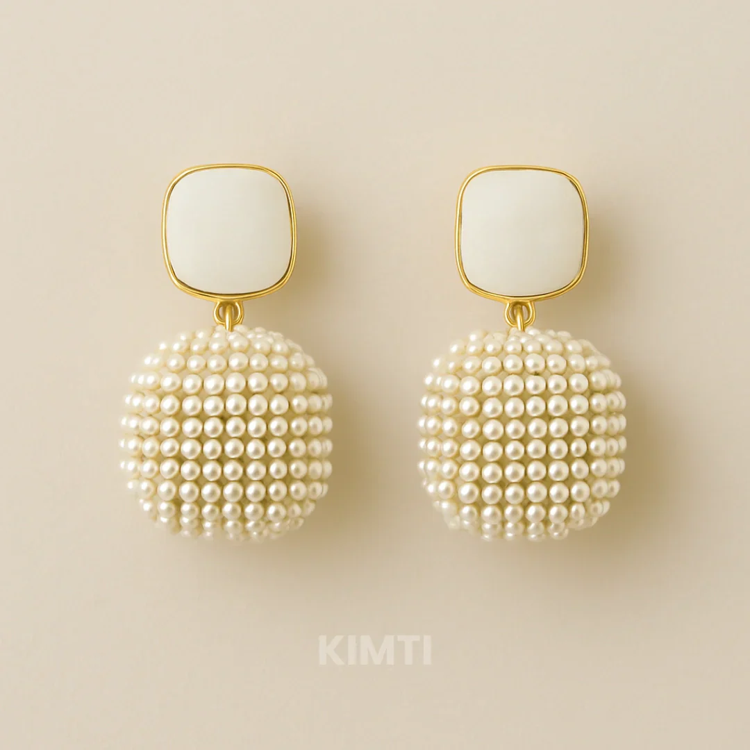 Handmade Pearl Earring