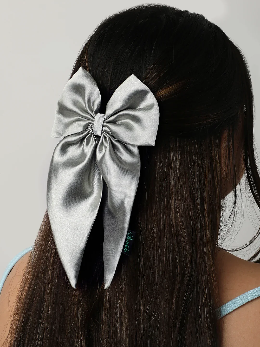 Handmade Satin Hair Bows: Elevate Your Style with Elegance & Charm - Image 30