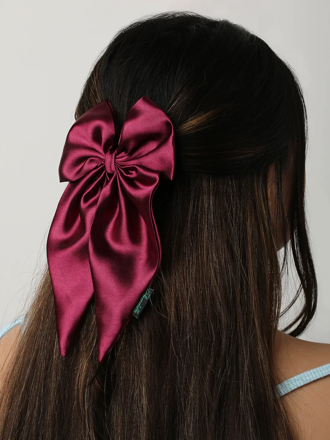 Handmade Satin Hair Bows: Elevate Your Style with Elegance & Charm - Image 42