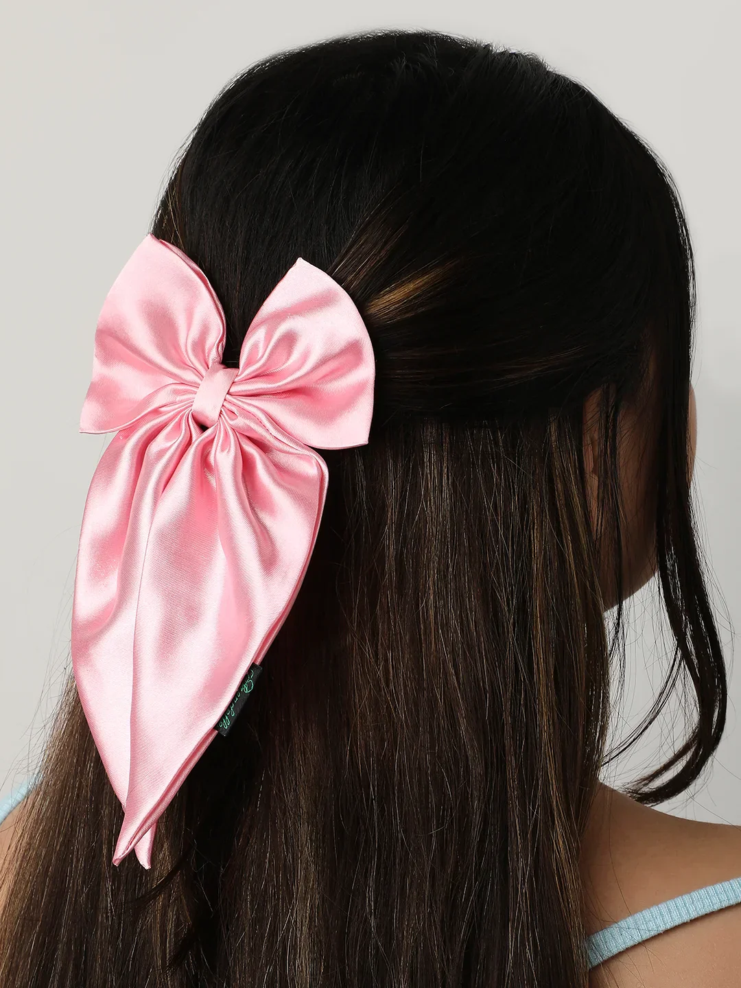 Handmade Satin Hair Bows: Elevate Your Style with Elegance & Charm - Image 46