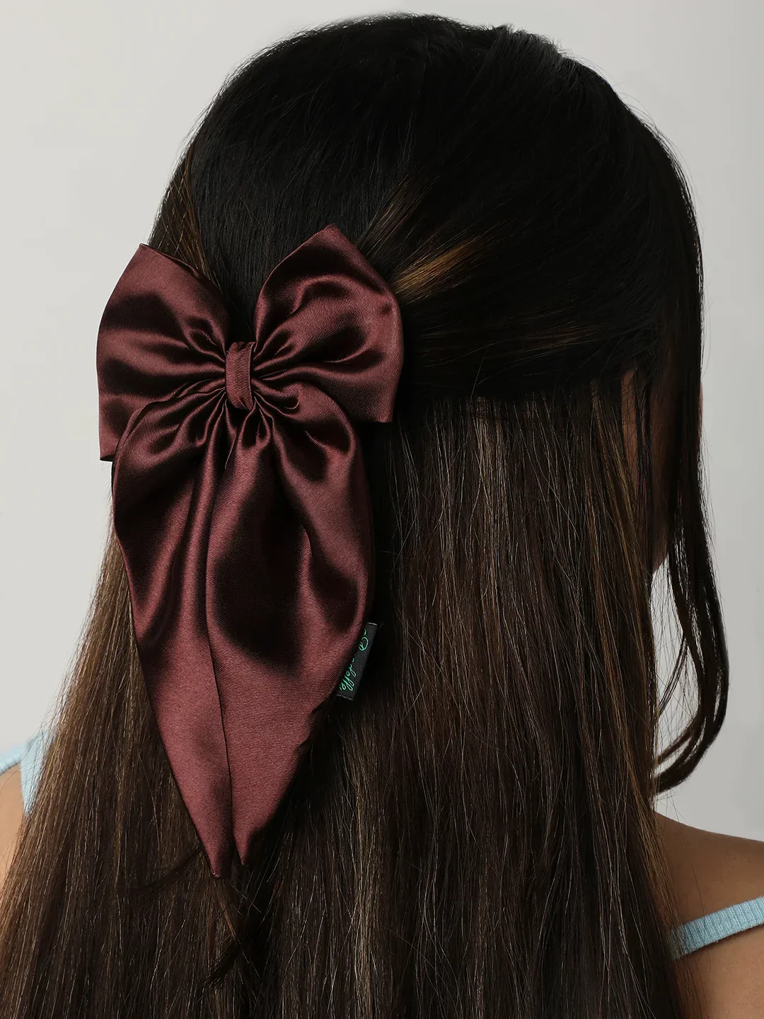 Handmade Satin Hair Bows: Elevate Your Style with Elegance & Charm - Image 49