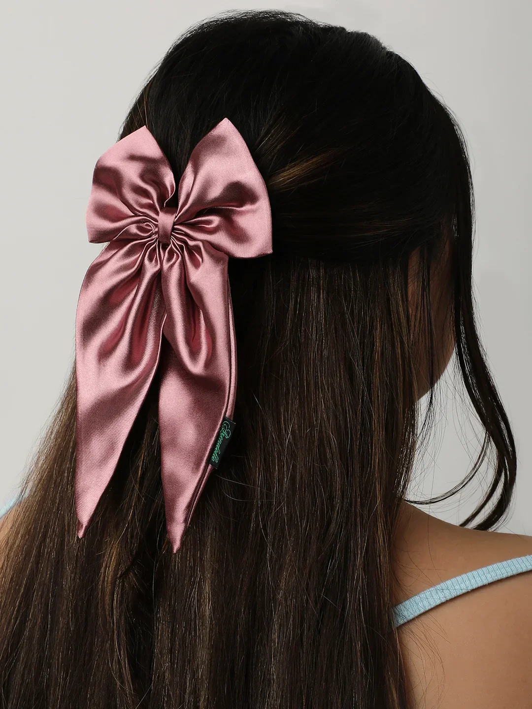 Handmade Satin Hair Bows: Elevate Your Style with Elegance & Charm - Image 89