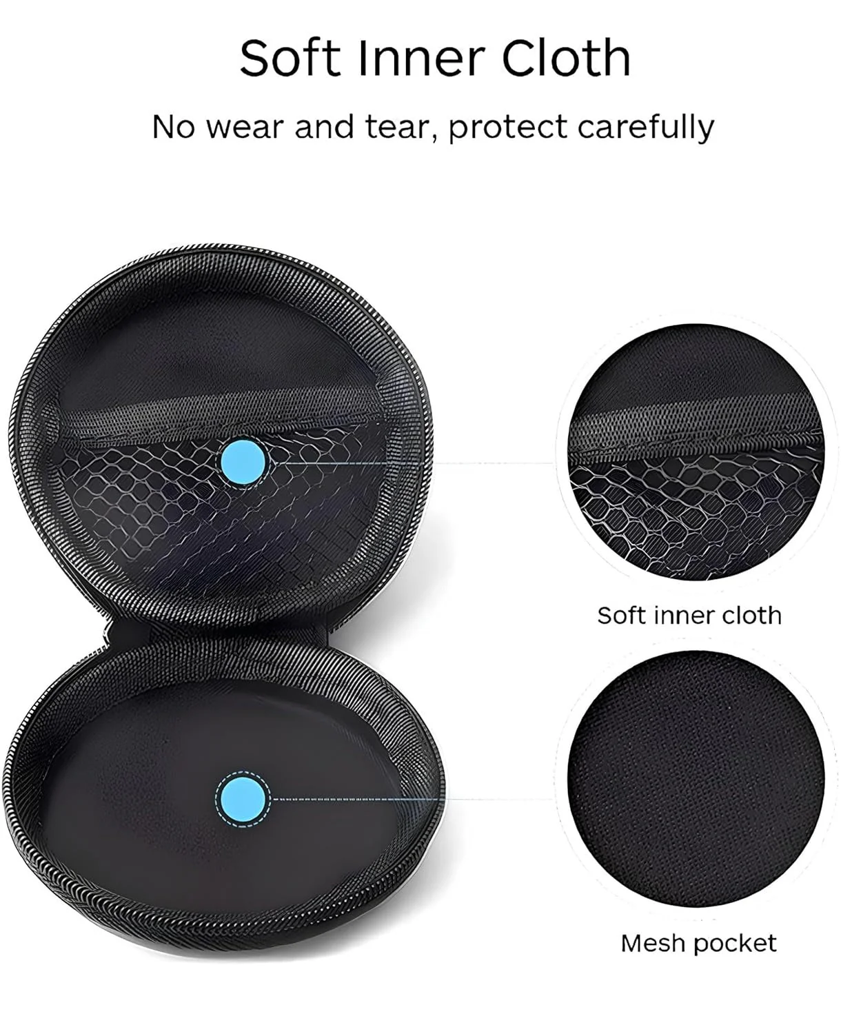 Hard Shell Storage Case For Earphones and Gadgets - Bubble - Image 5