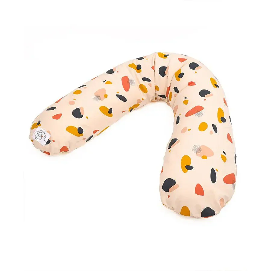 Harmony Day & Night V Shape Pregnancy Sleeping Pillow - Abstract Print