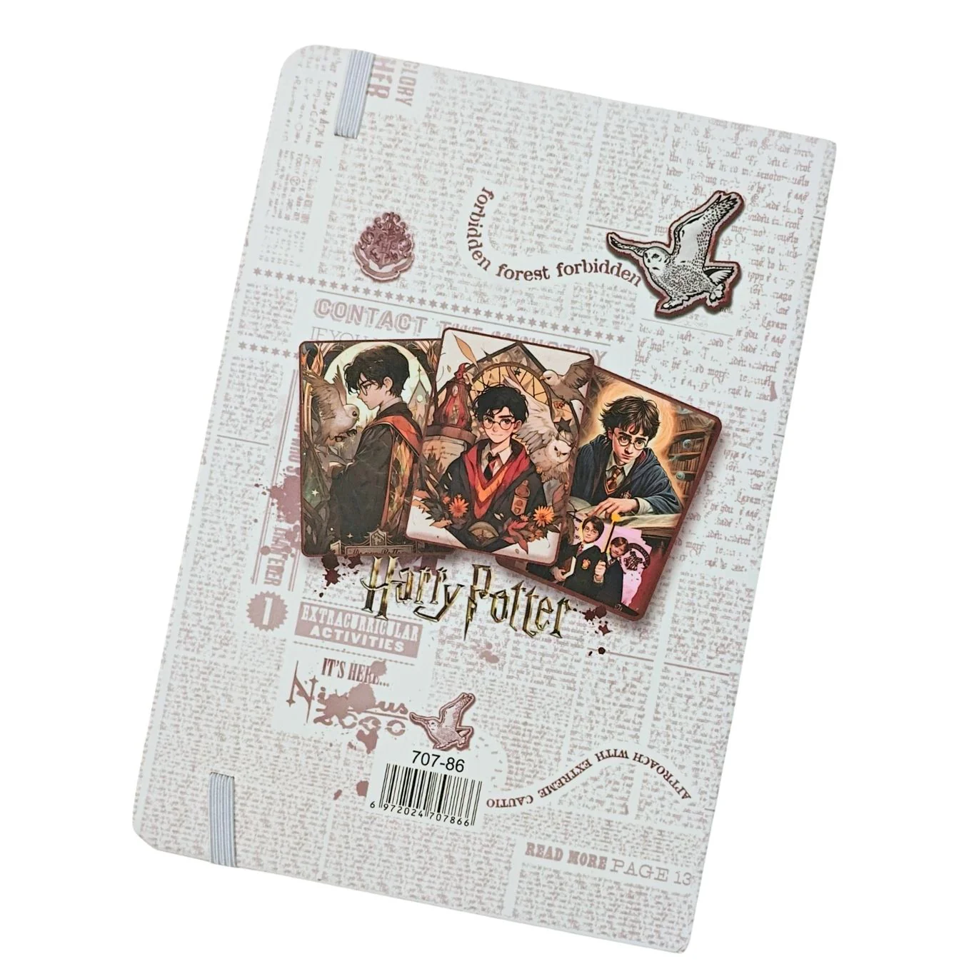 Harry Potter - Strap-held Hard Cover Diary - Image 4