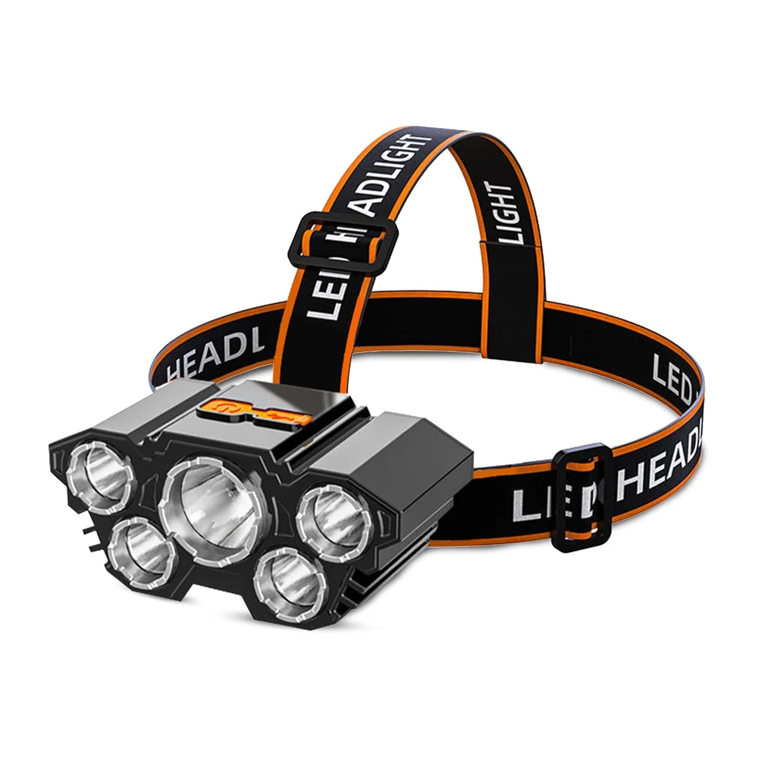 HeadWay: Rechargeable LED Headlamp, 15,000 Lumens Brightness with Adjustable Elastic Band, USB Charging & Waterproof Design for Adventures, Camping & DIY Work - Image 11