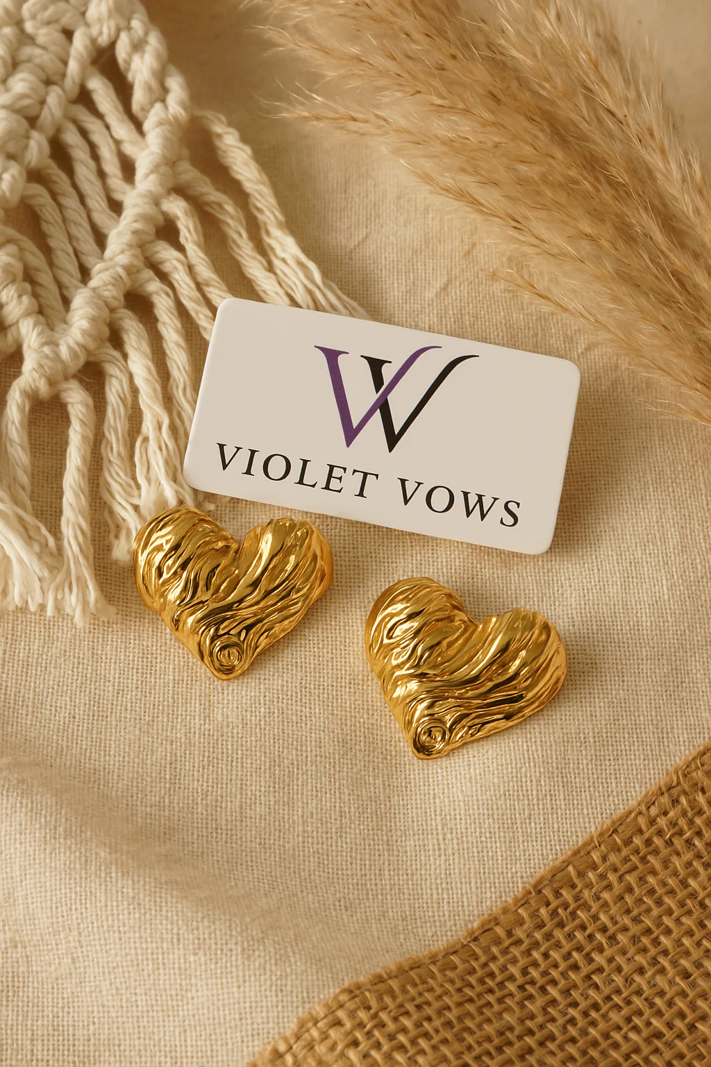 Heart Studs - Image 2