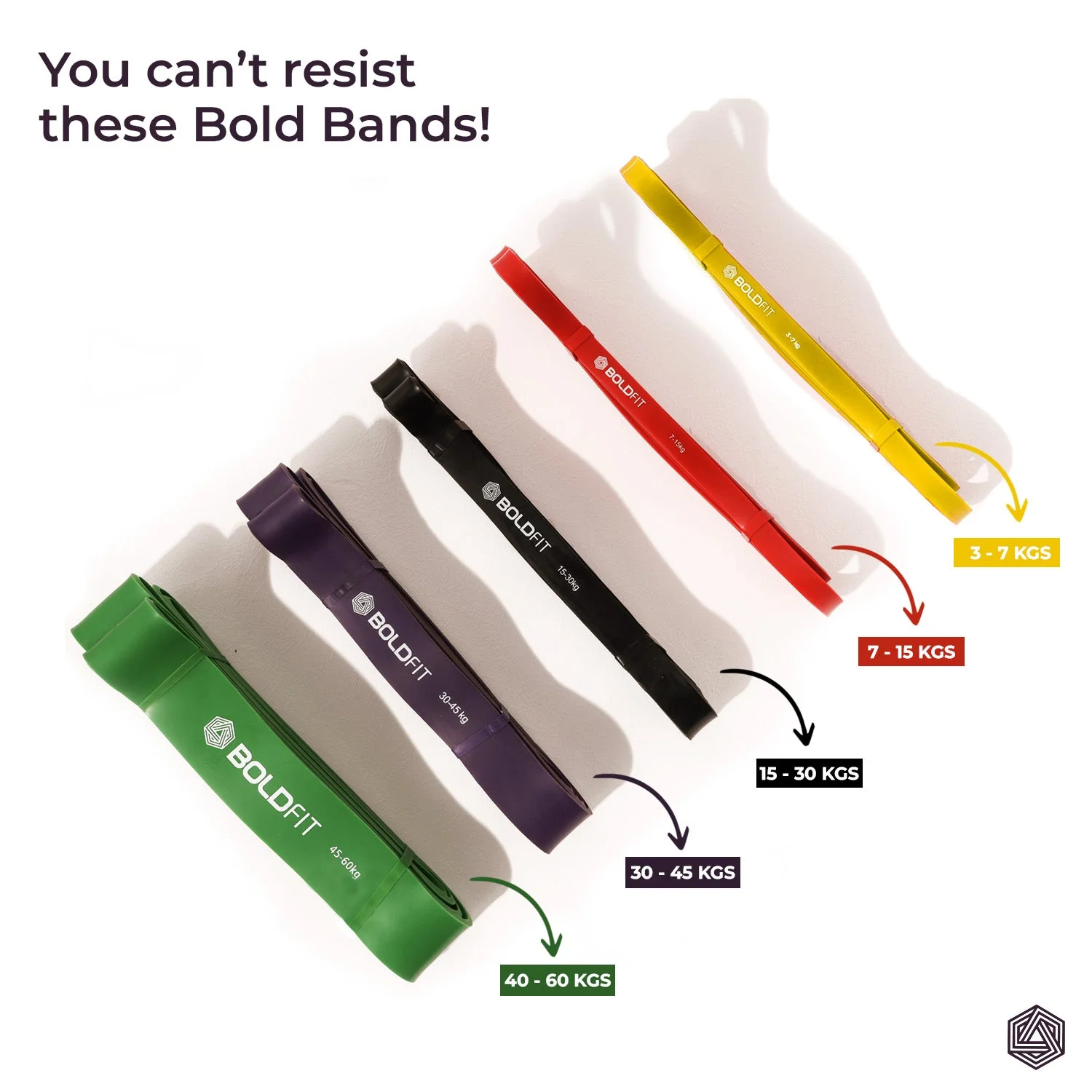 Heavy Resistance Band (40-60 kg) - Green - Image 11